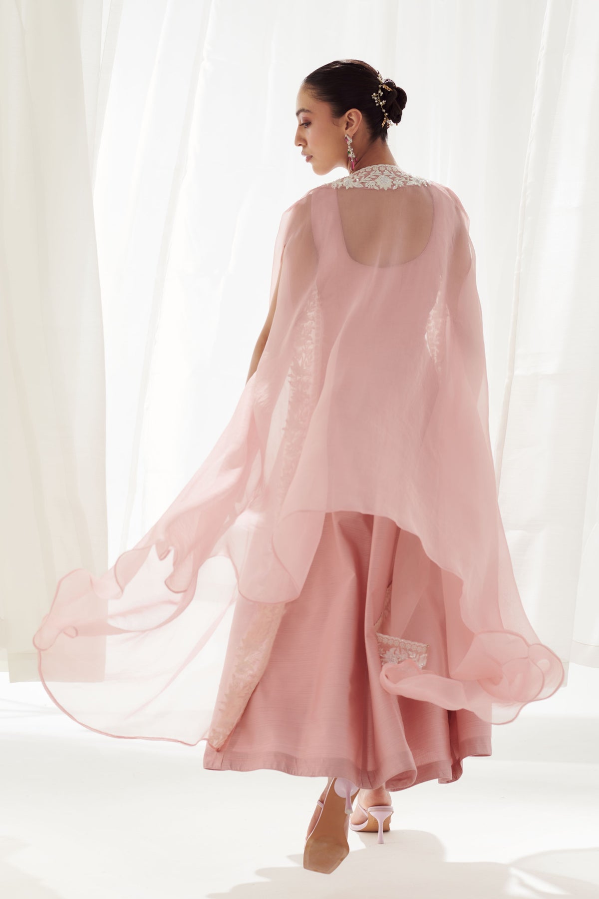 Pink Cape Set