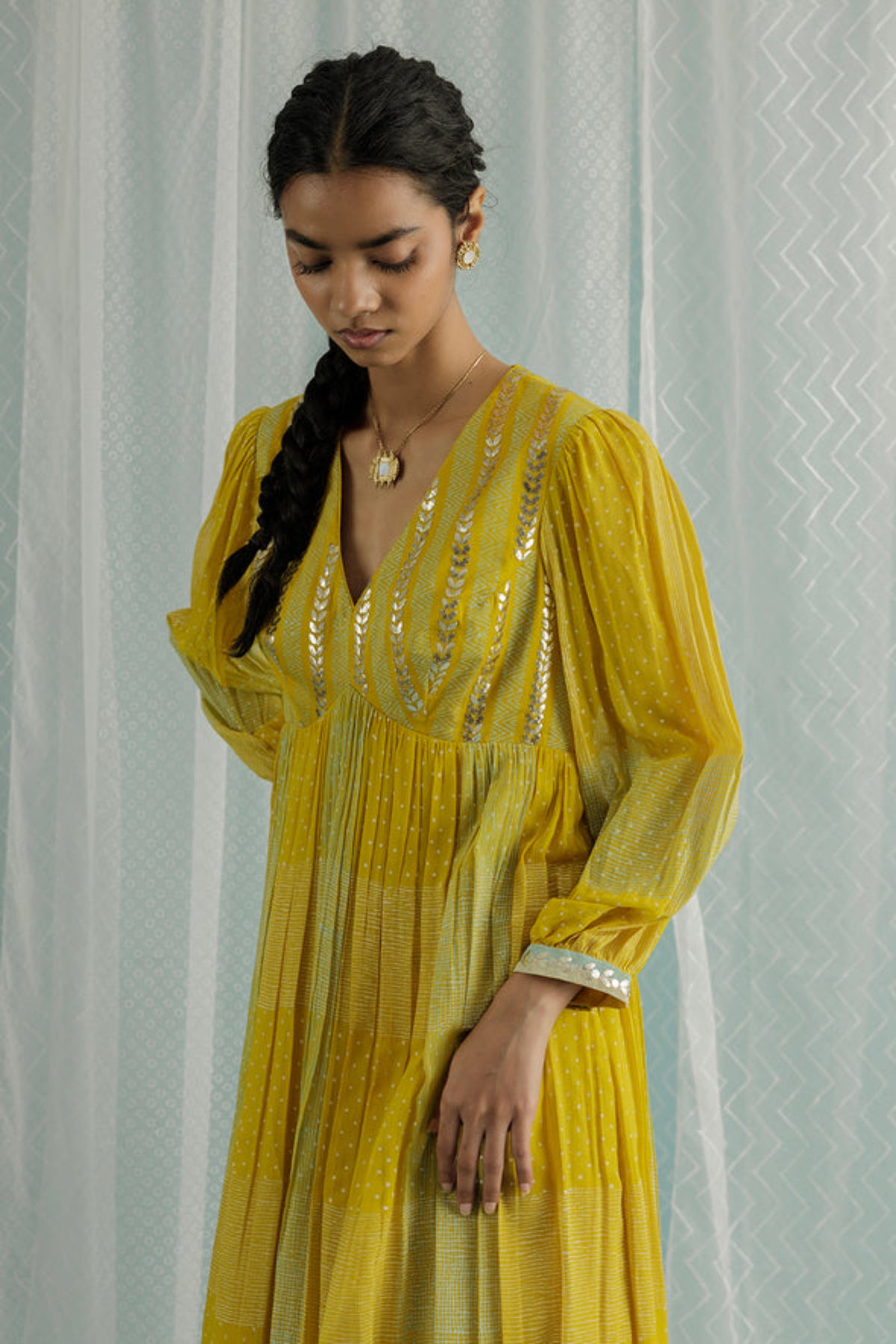 Canary Aila Kurta Set