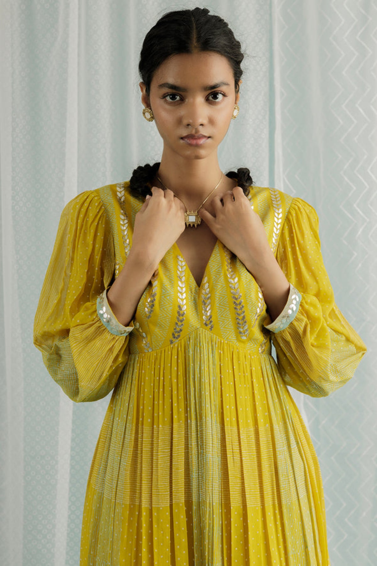 Canary Aila Kurta Set