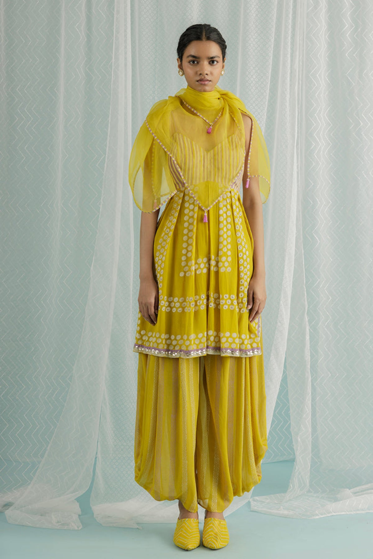 Canary Eira Kurta Set