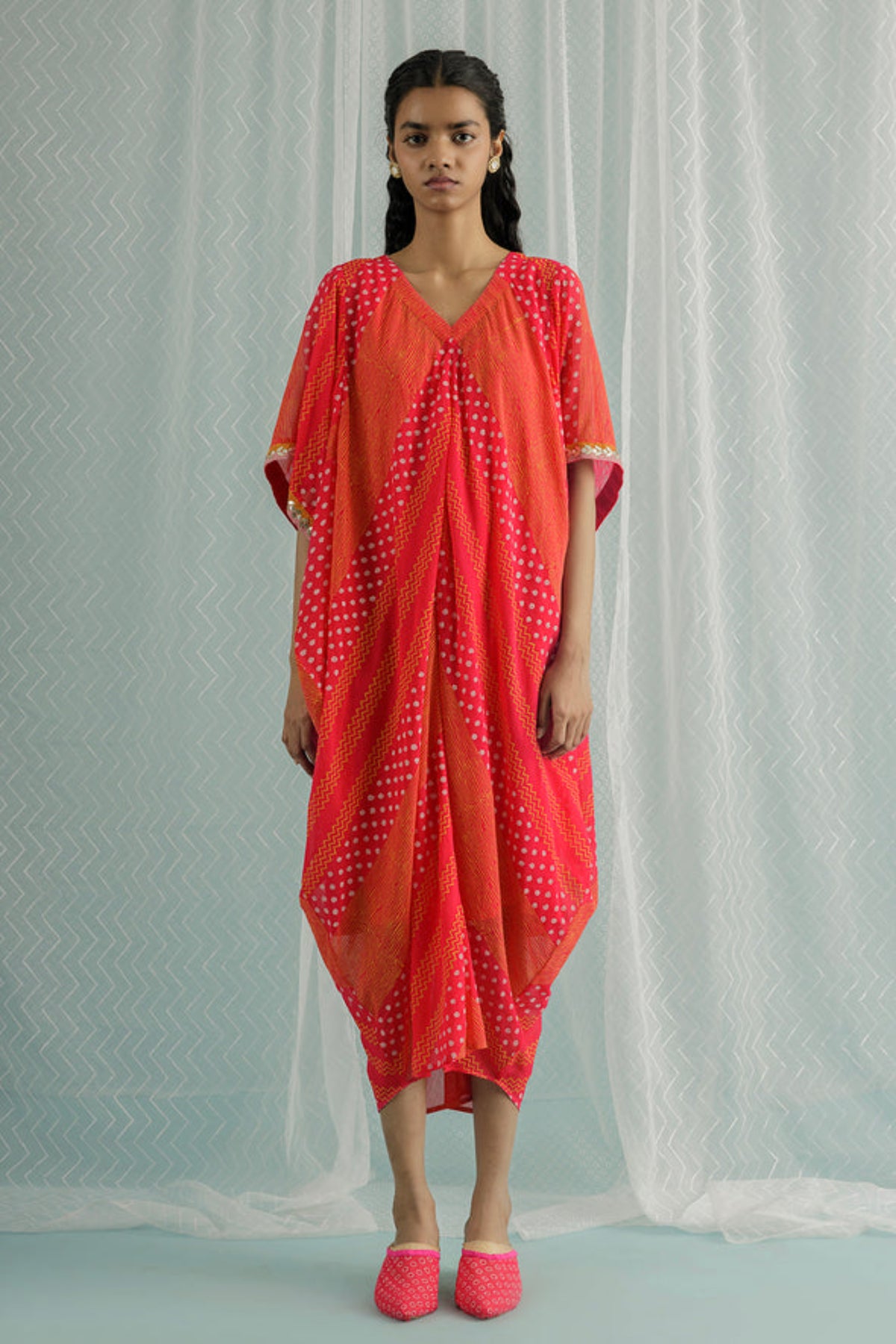 Fuschia Cocoon Dress