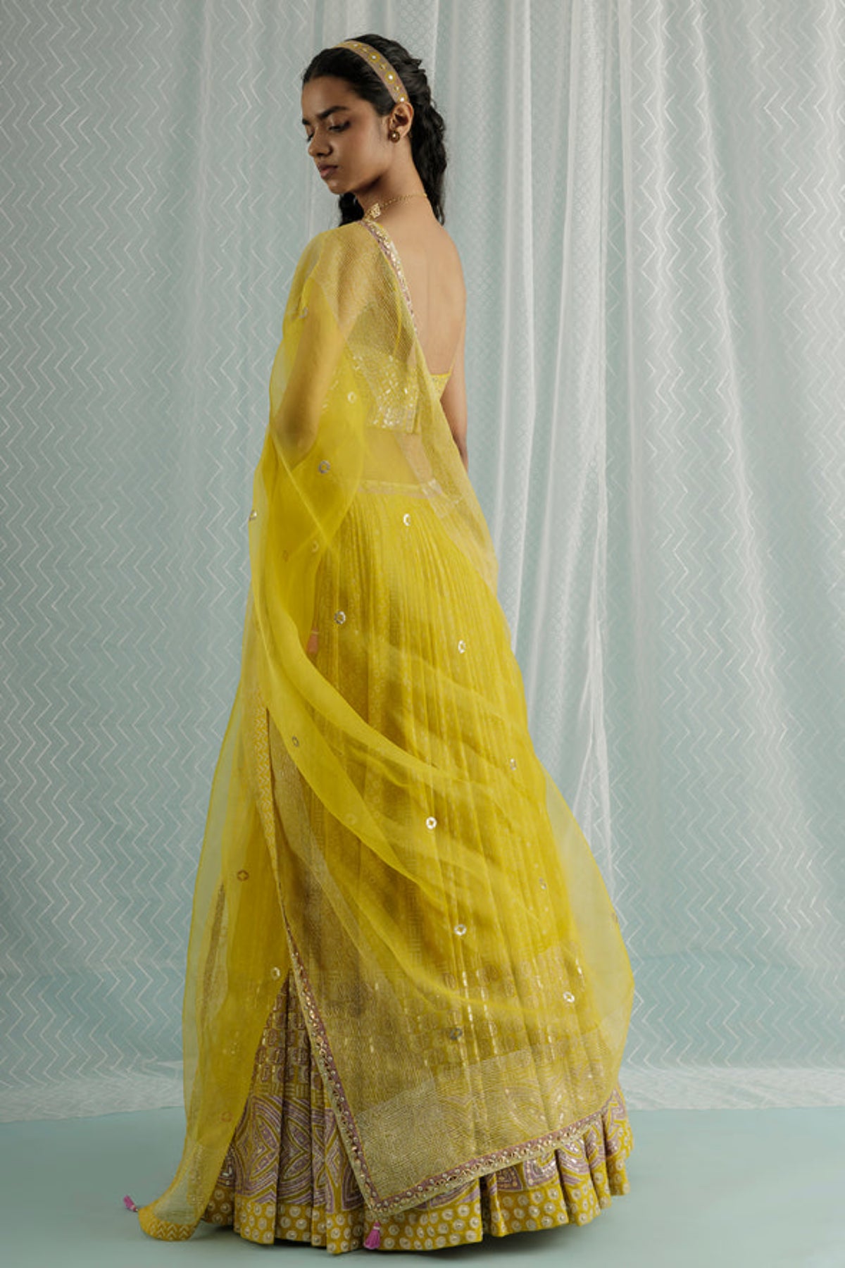 Canary Aria Lehenga Set