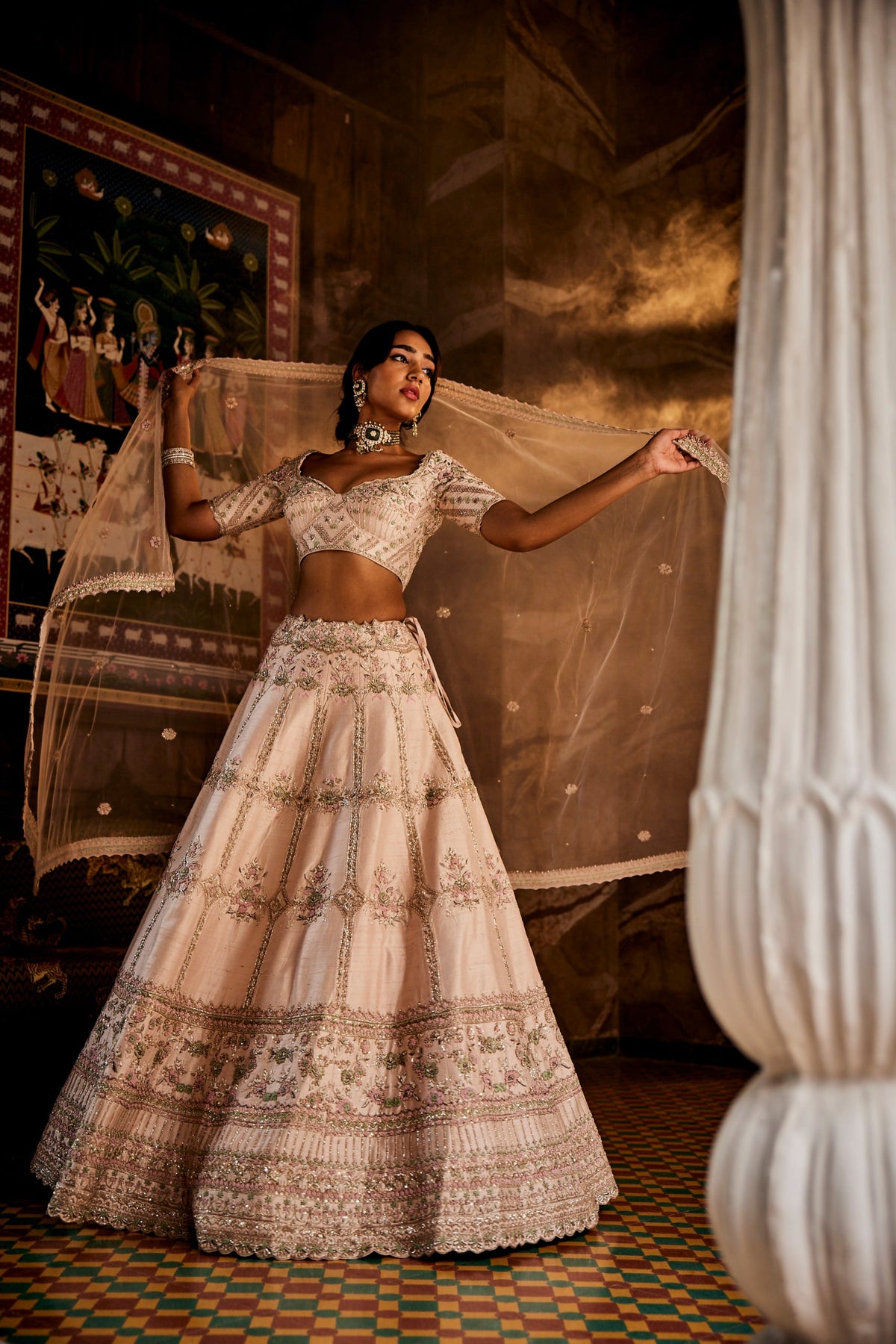Heavenly Pink Lehenga Set
