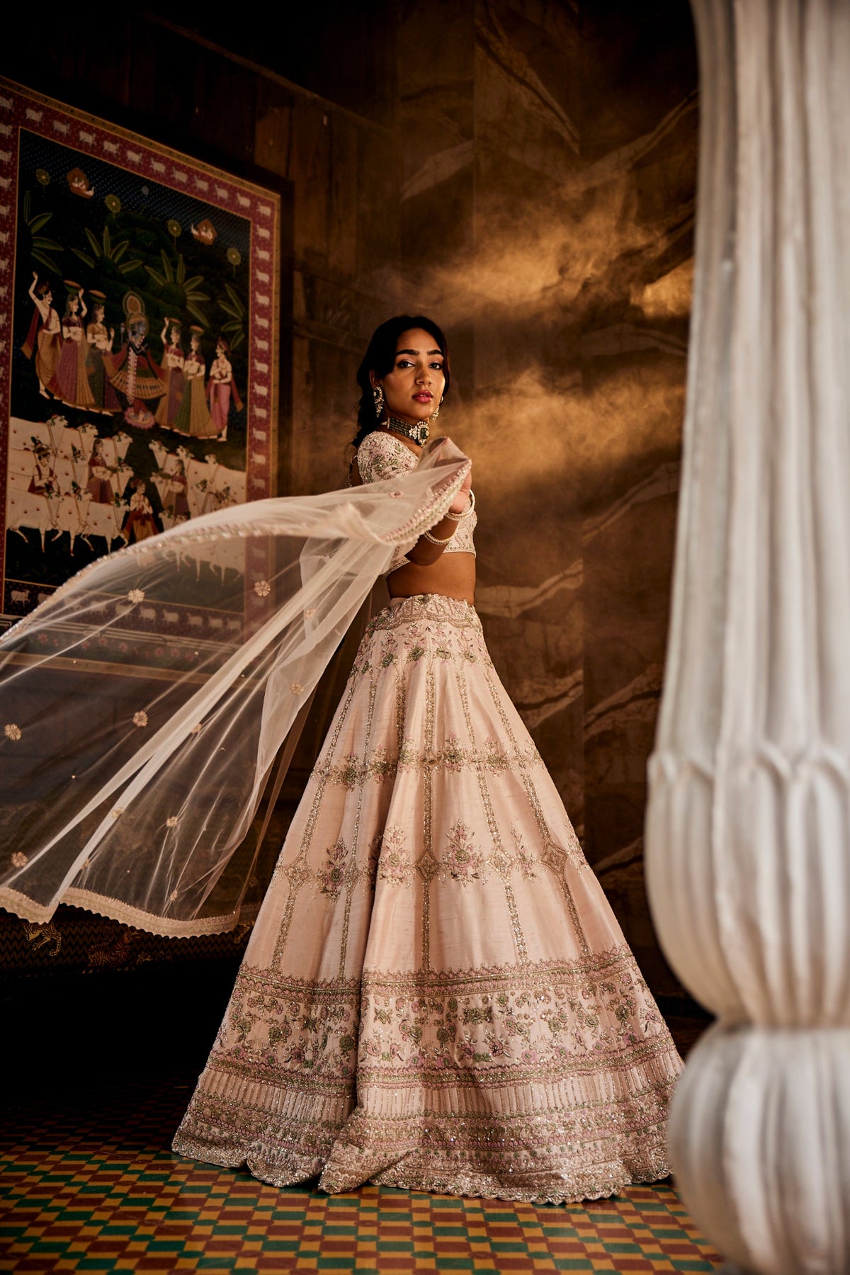 Heavenly Pink Lehenga Set