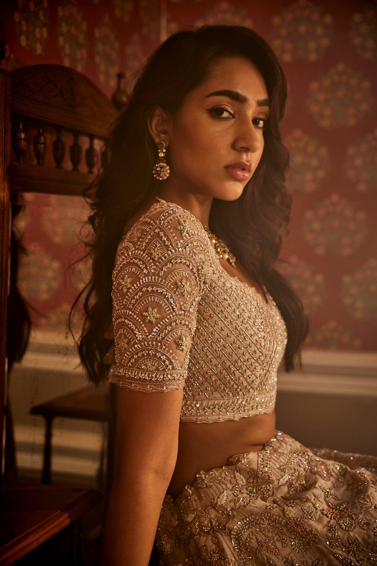 Whisper Grey Lehenga Set