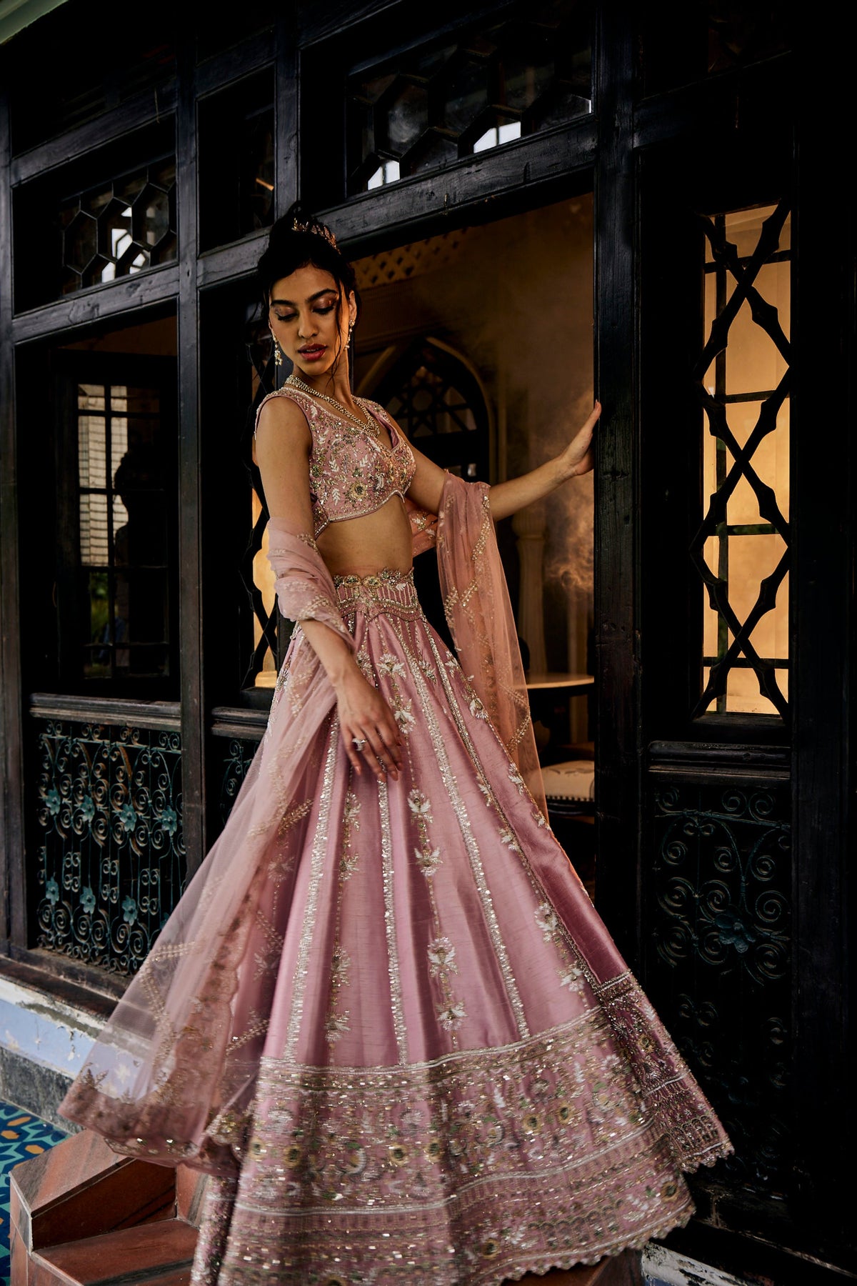 Lemonade Pink Lehenga Set