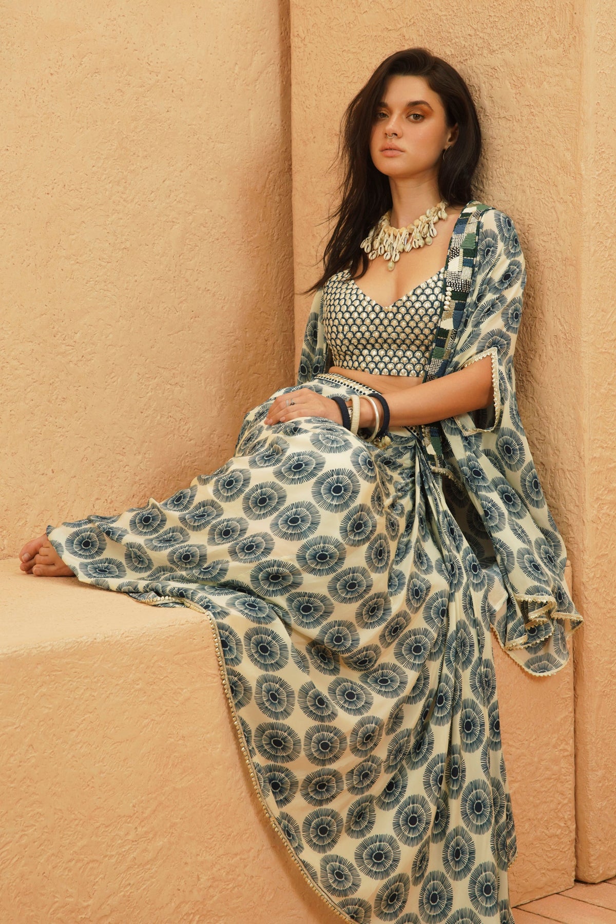 Zayna Cape Set