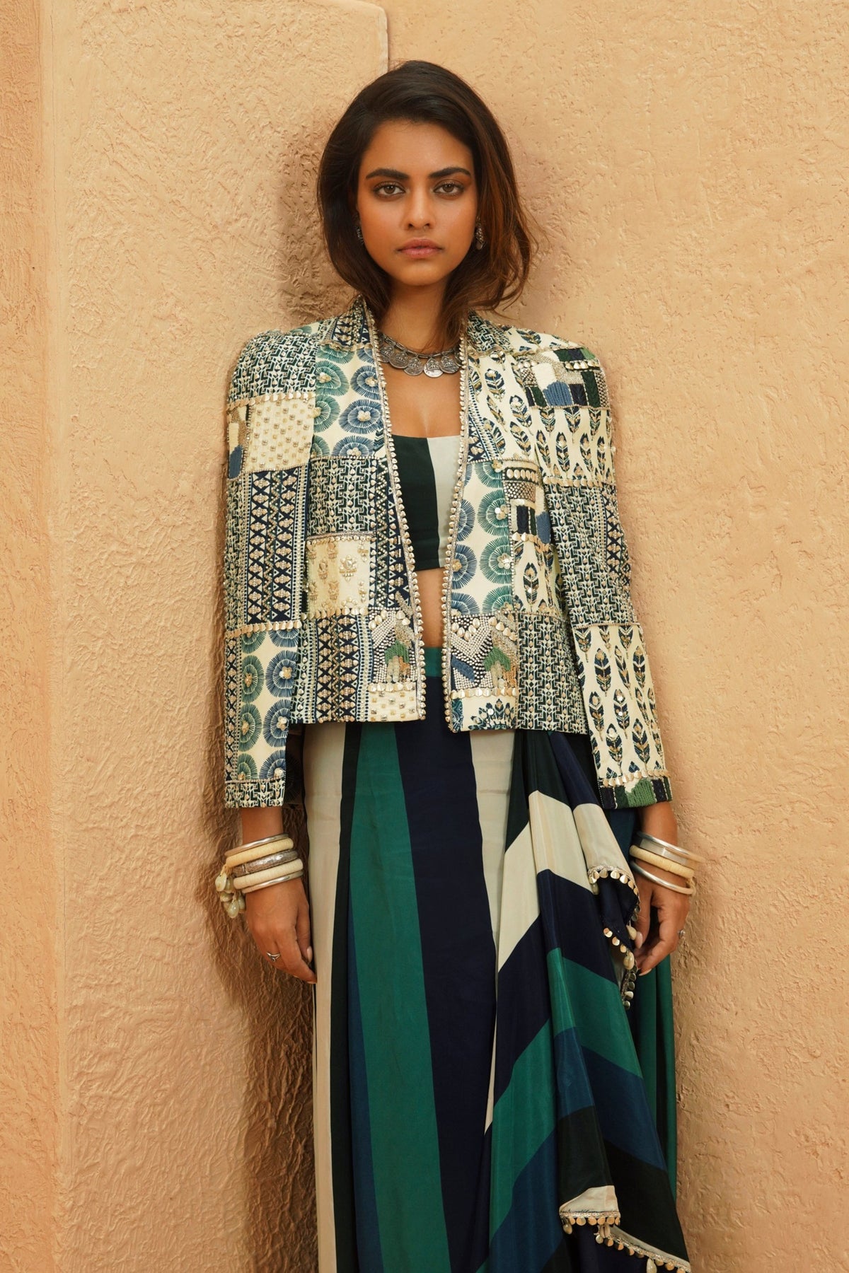 Afreen Jacket Set