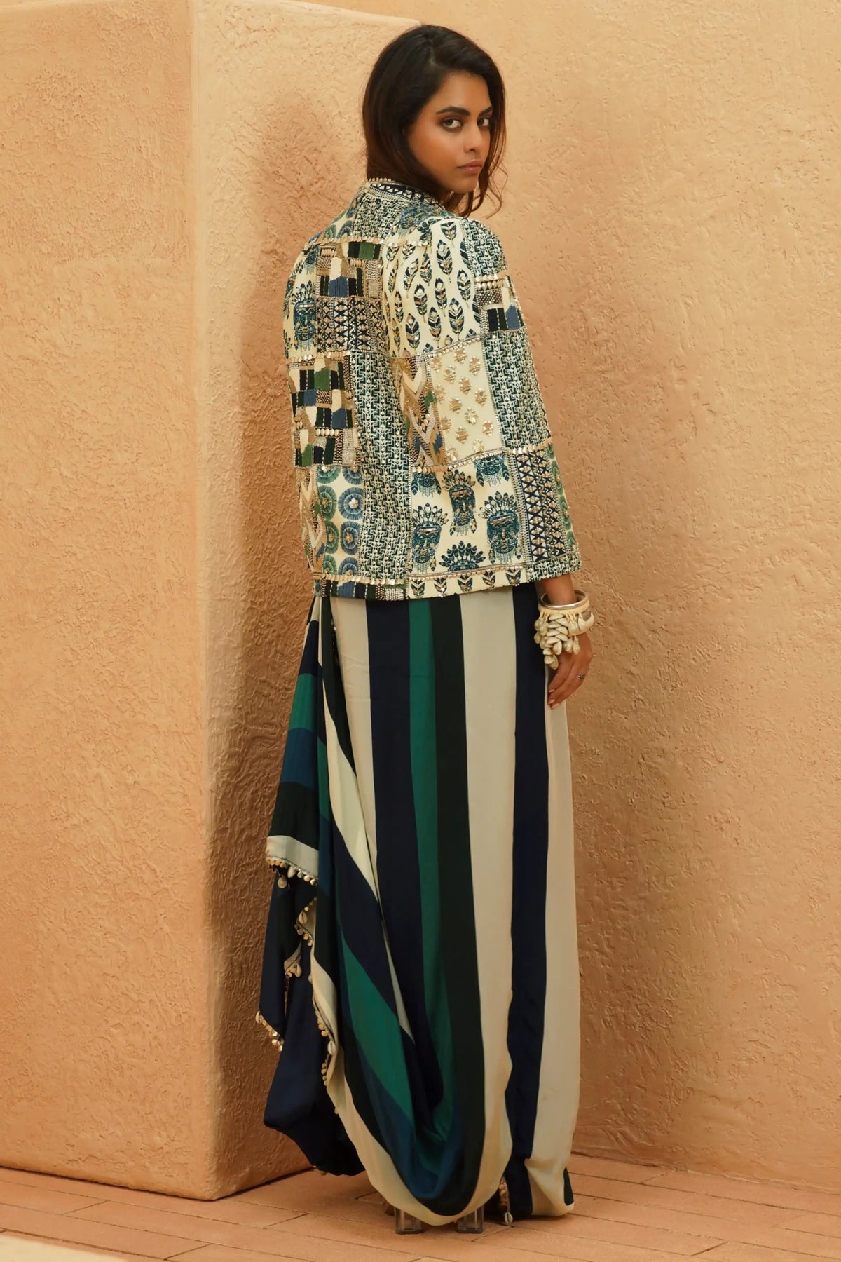 Afreen Jacket Set