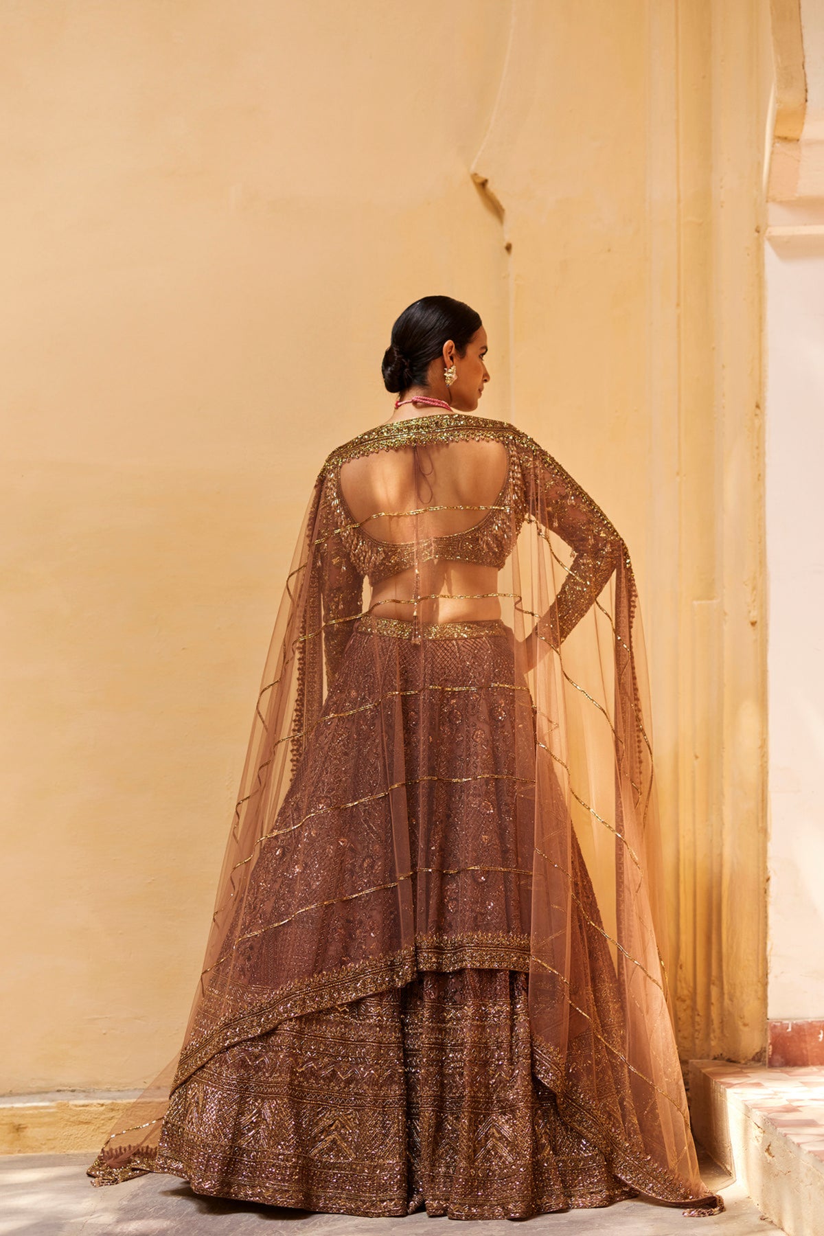 Shafaqat Lehenga set