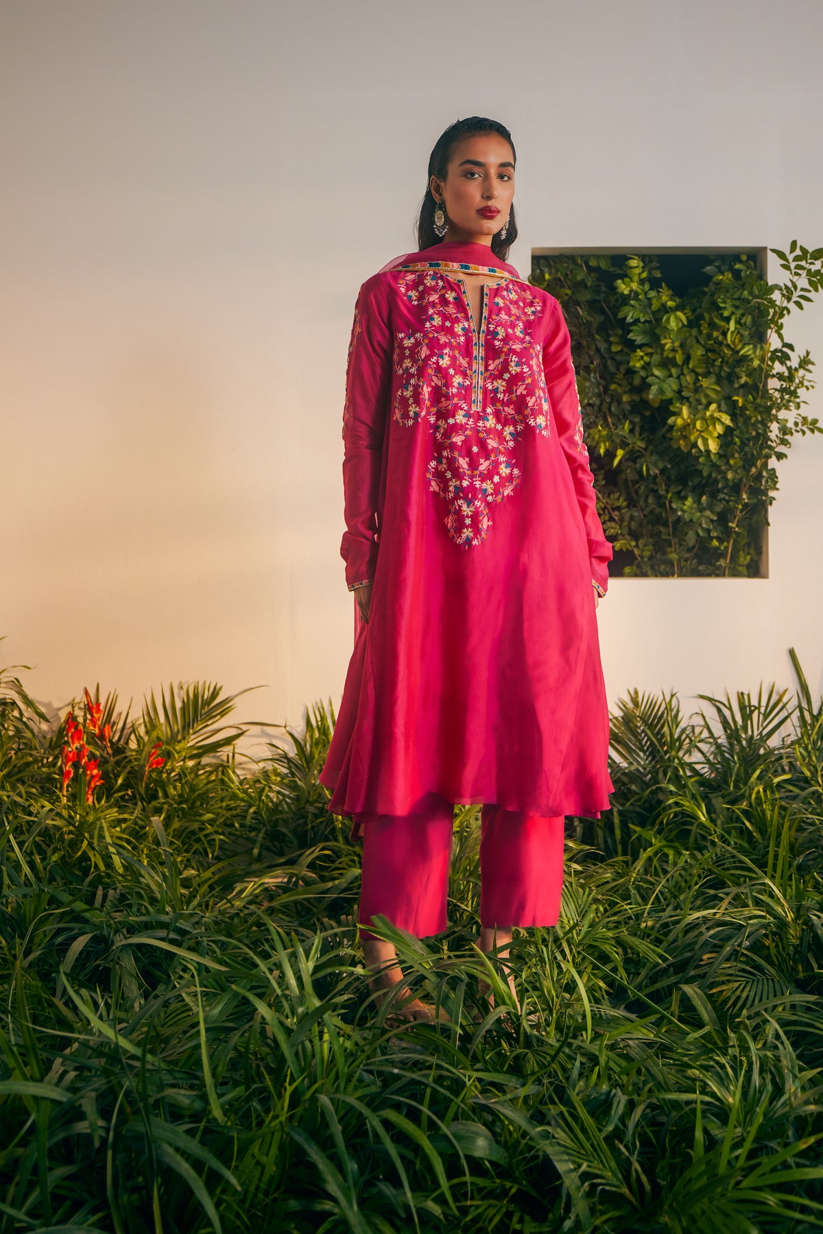 Rani Kimaya Kurta Set