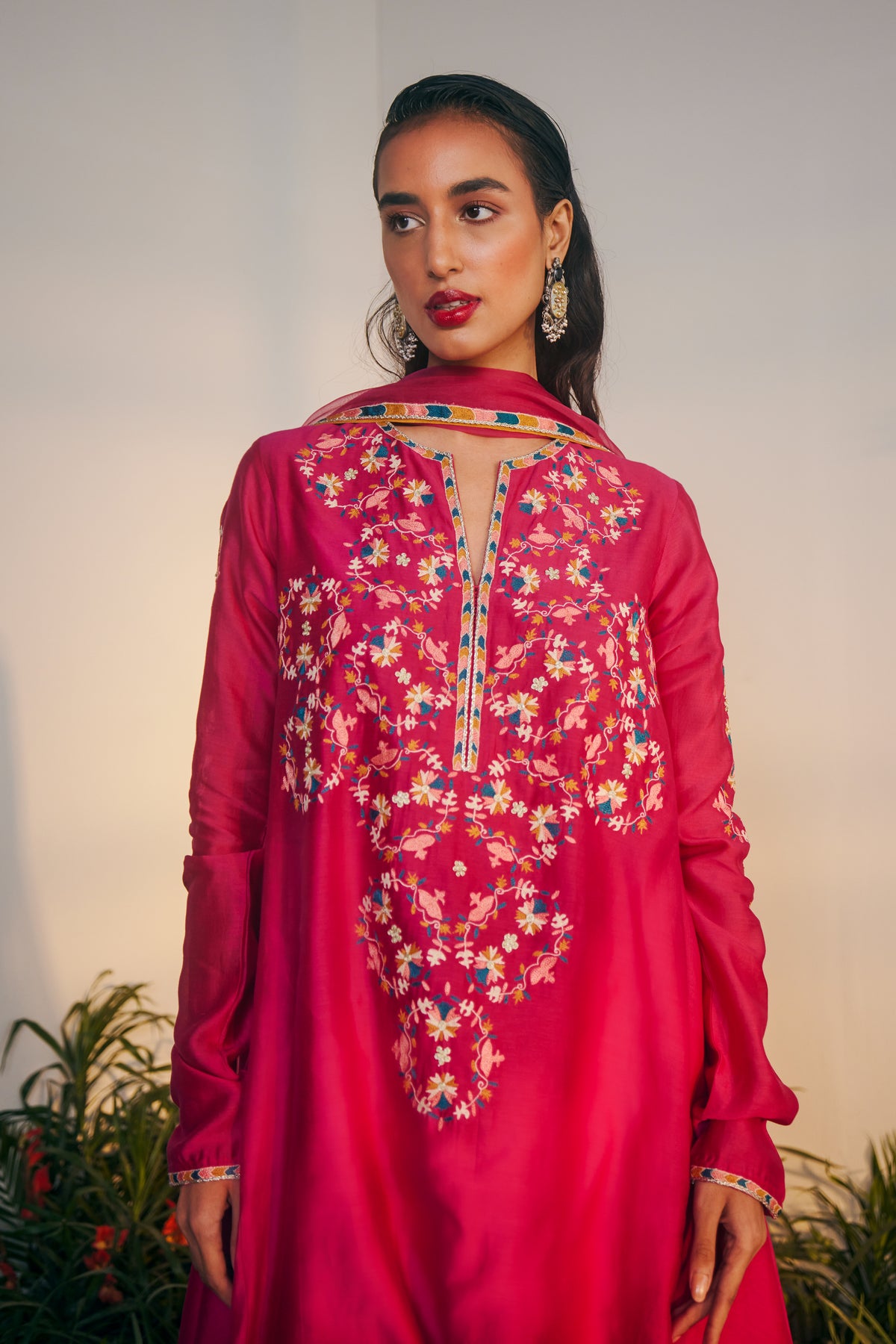 Rani Kimaya Kurta Set