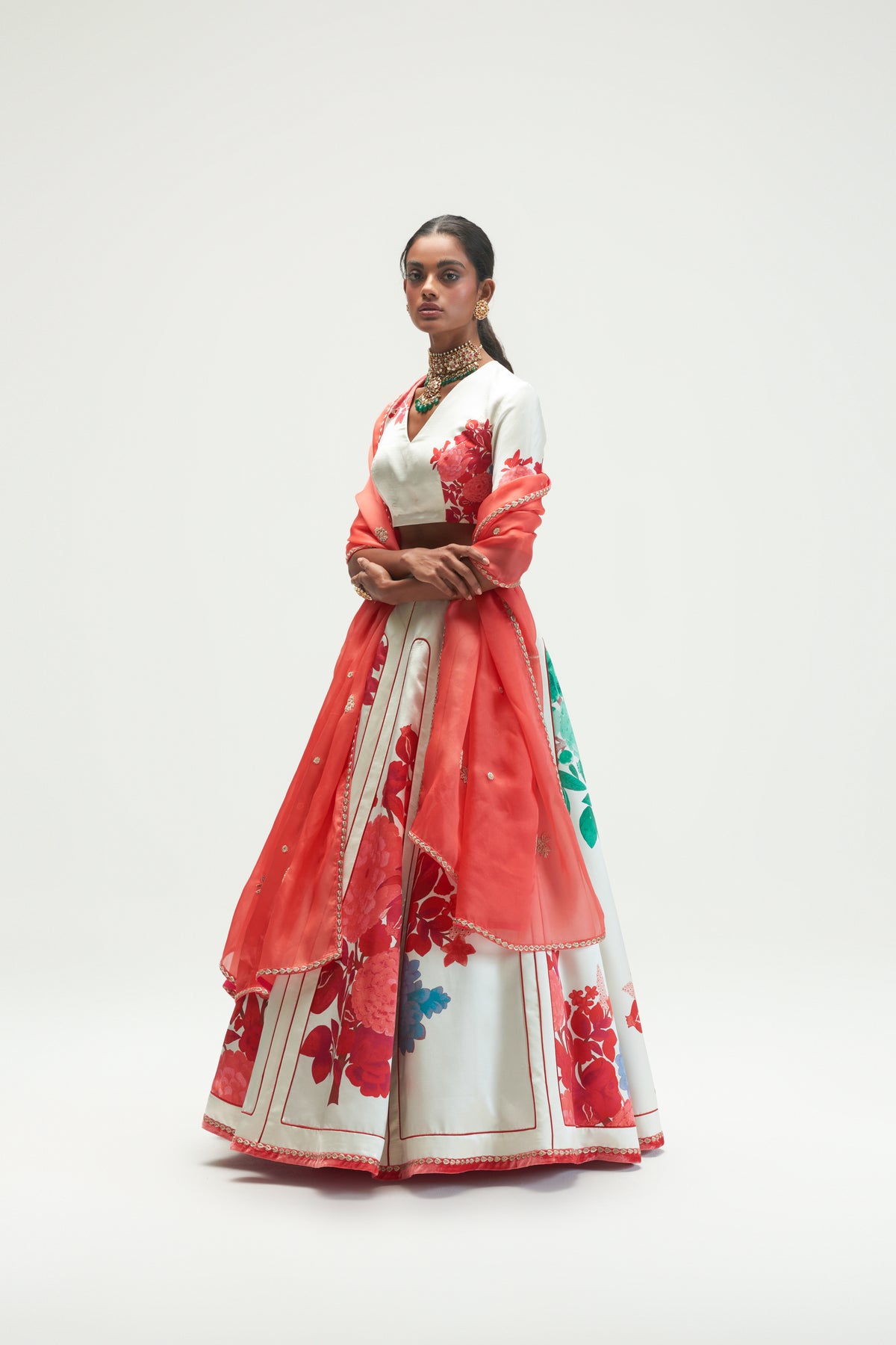Nahar Ruby Lehenga Set