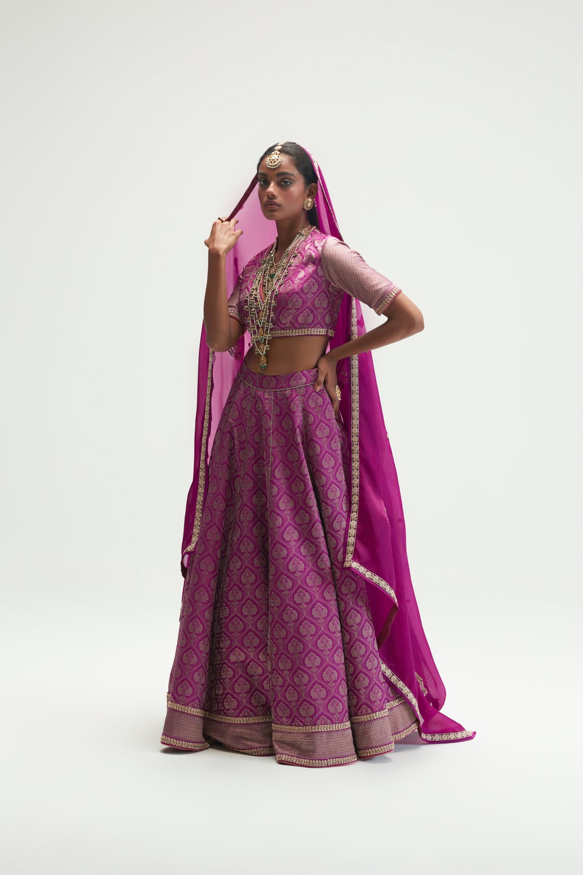 Sumer Amethyst Lehenga Set
