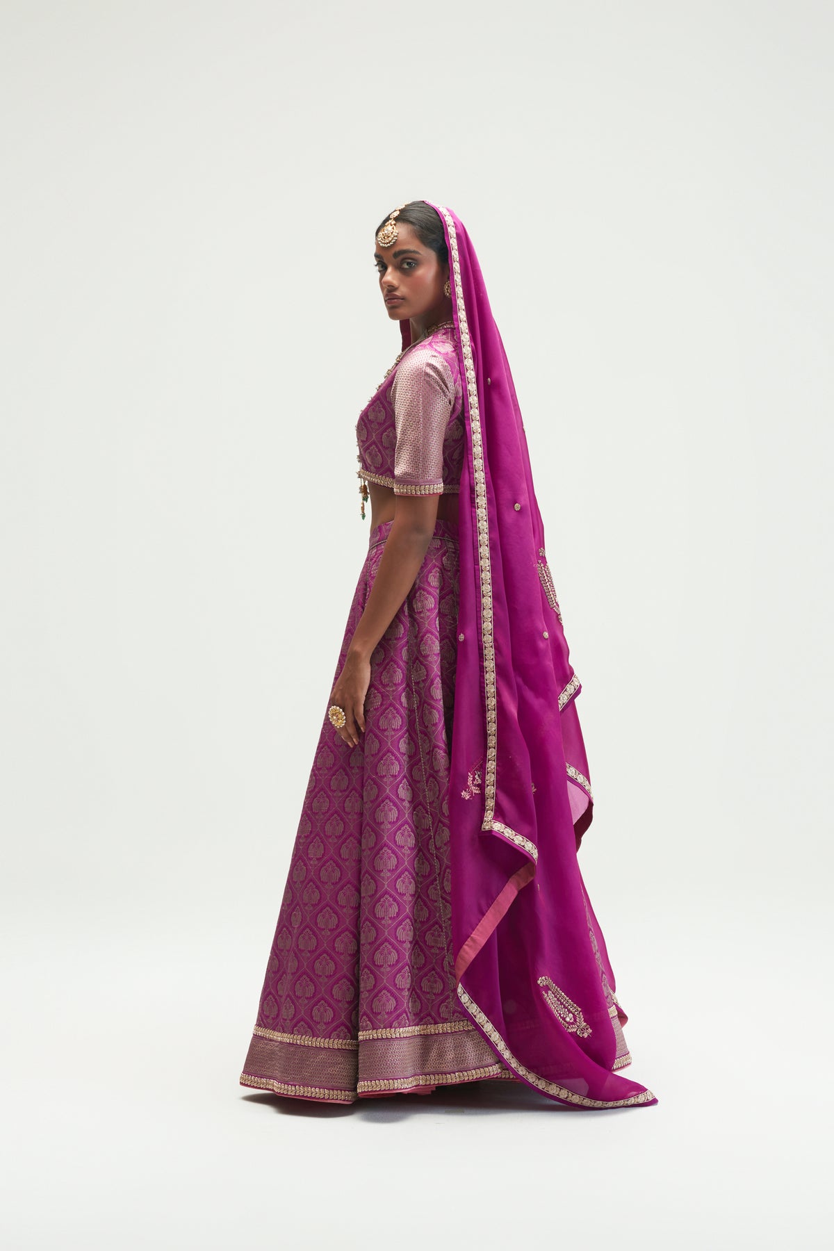 Sumer Amethyst Lehenga Set