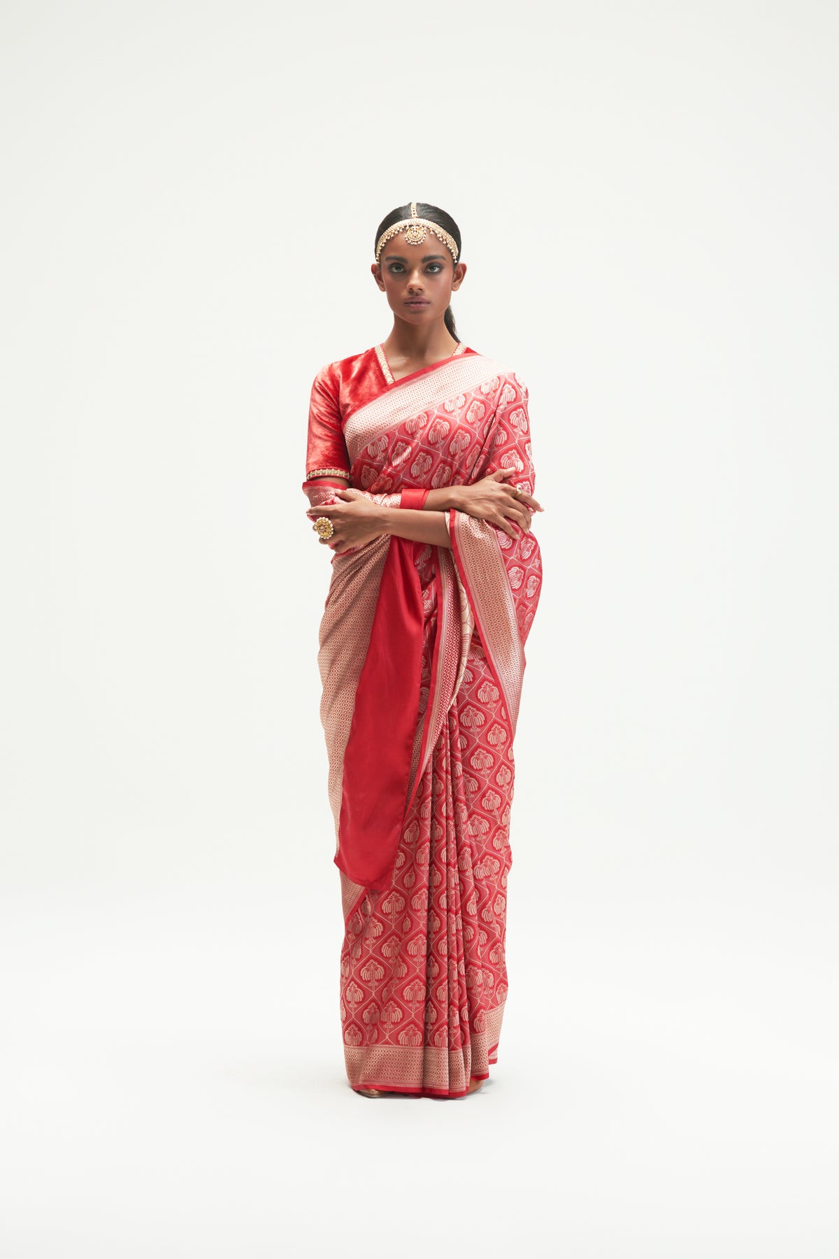 Sumer Garnet Saree