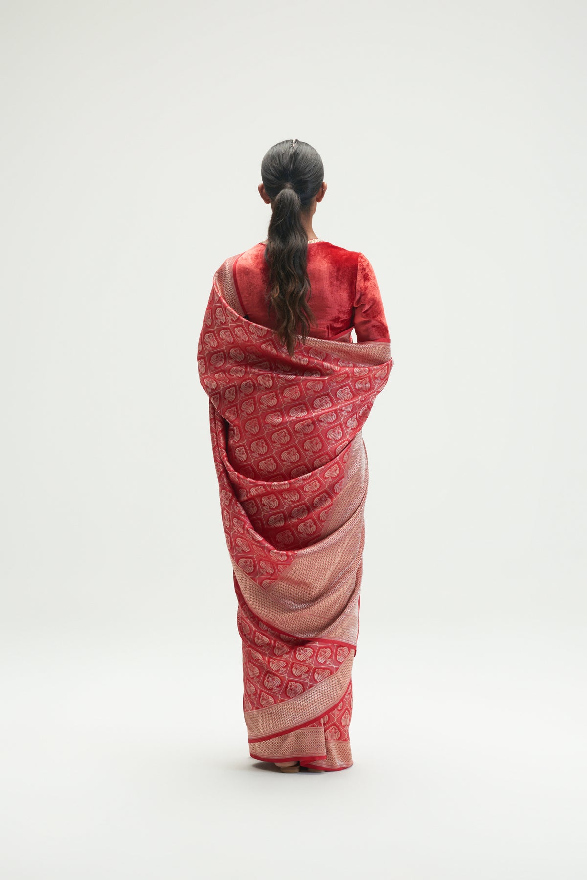 Sumer Garnet Saree