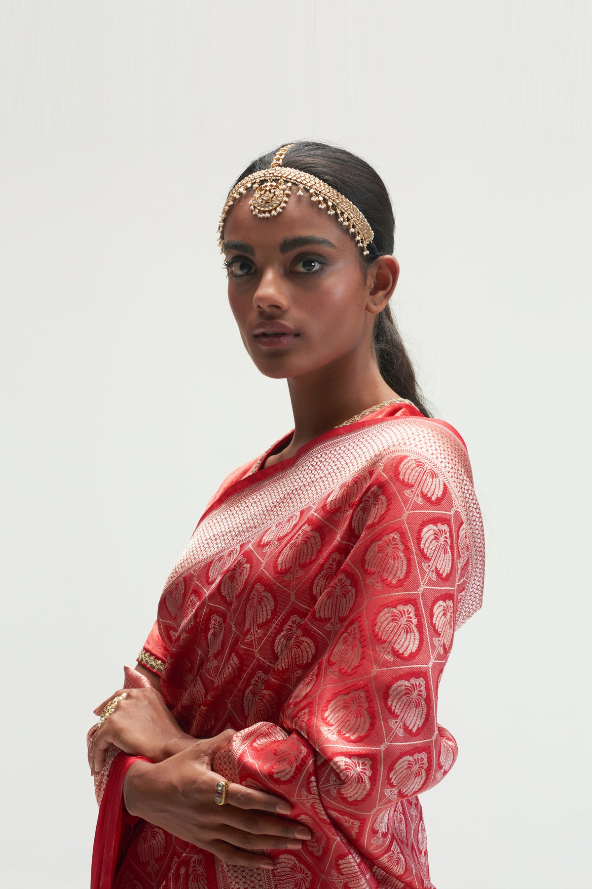Sumer Garnet Saree
