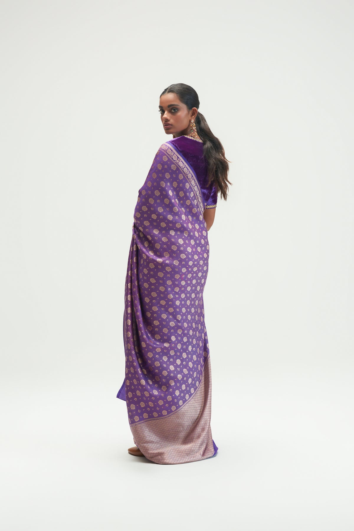 Amaltas Jamun Saree