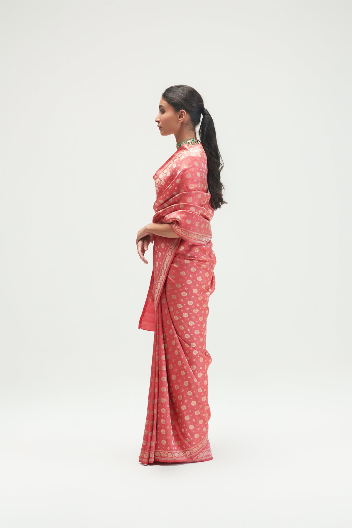 Amaltas Rouge Saree