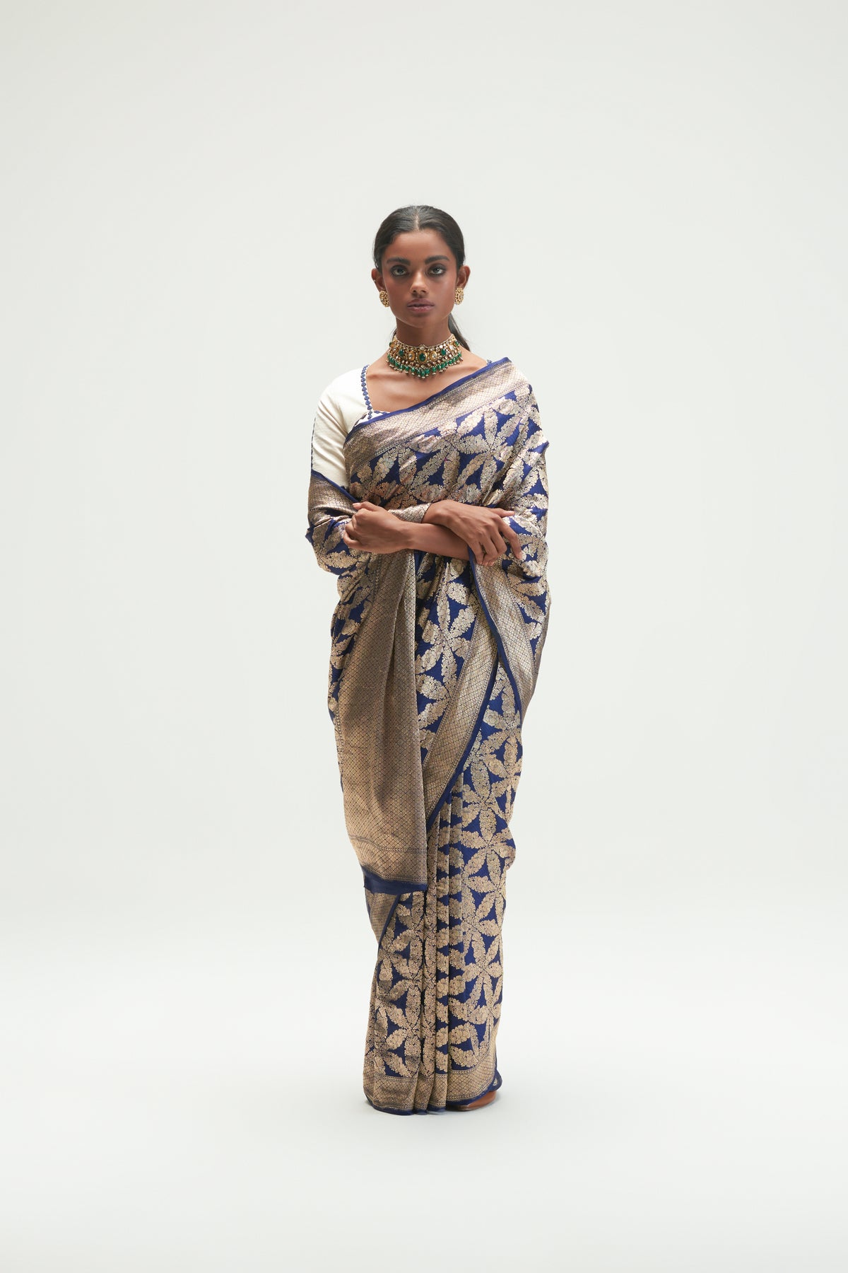 Nasreen Sapphire Saree