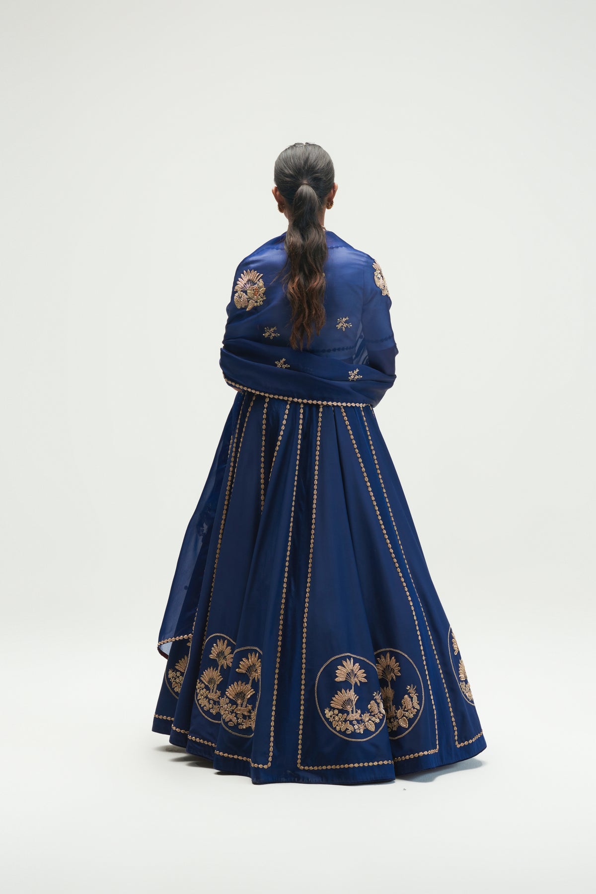 Sapphire embroidered Lehenga Set