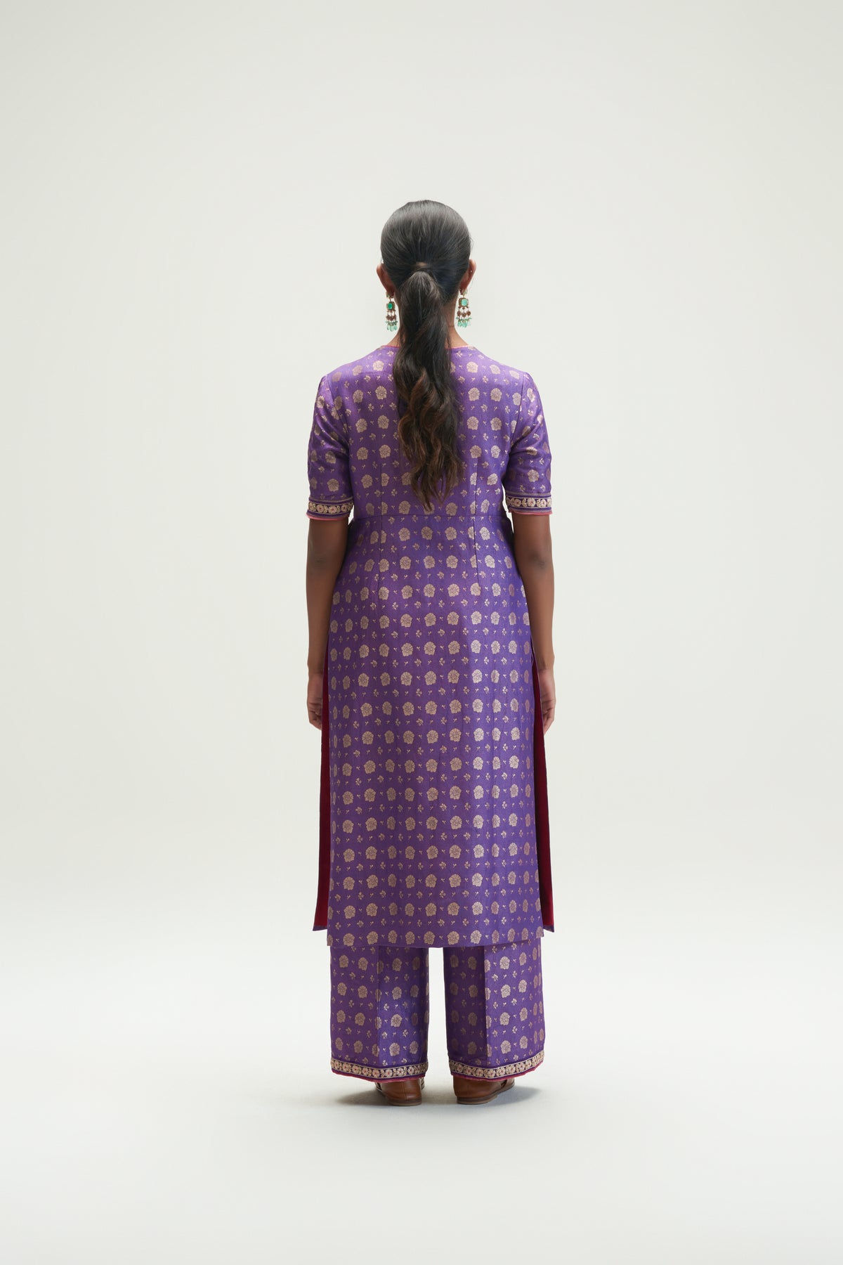 Amaltas Jamun Kurta Set