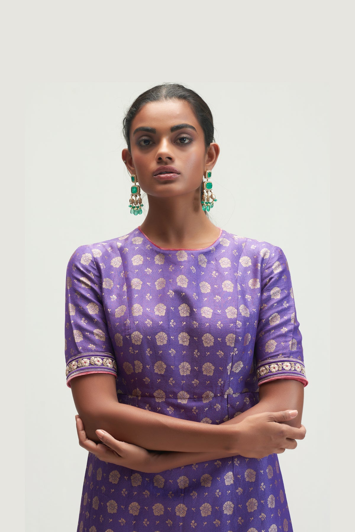 Amaltas Jamun Kurta Set