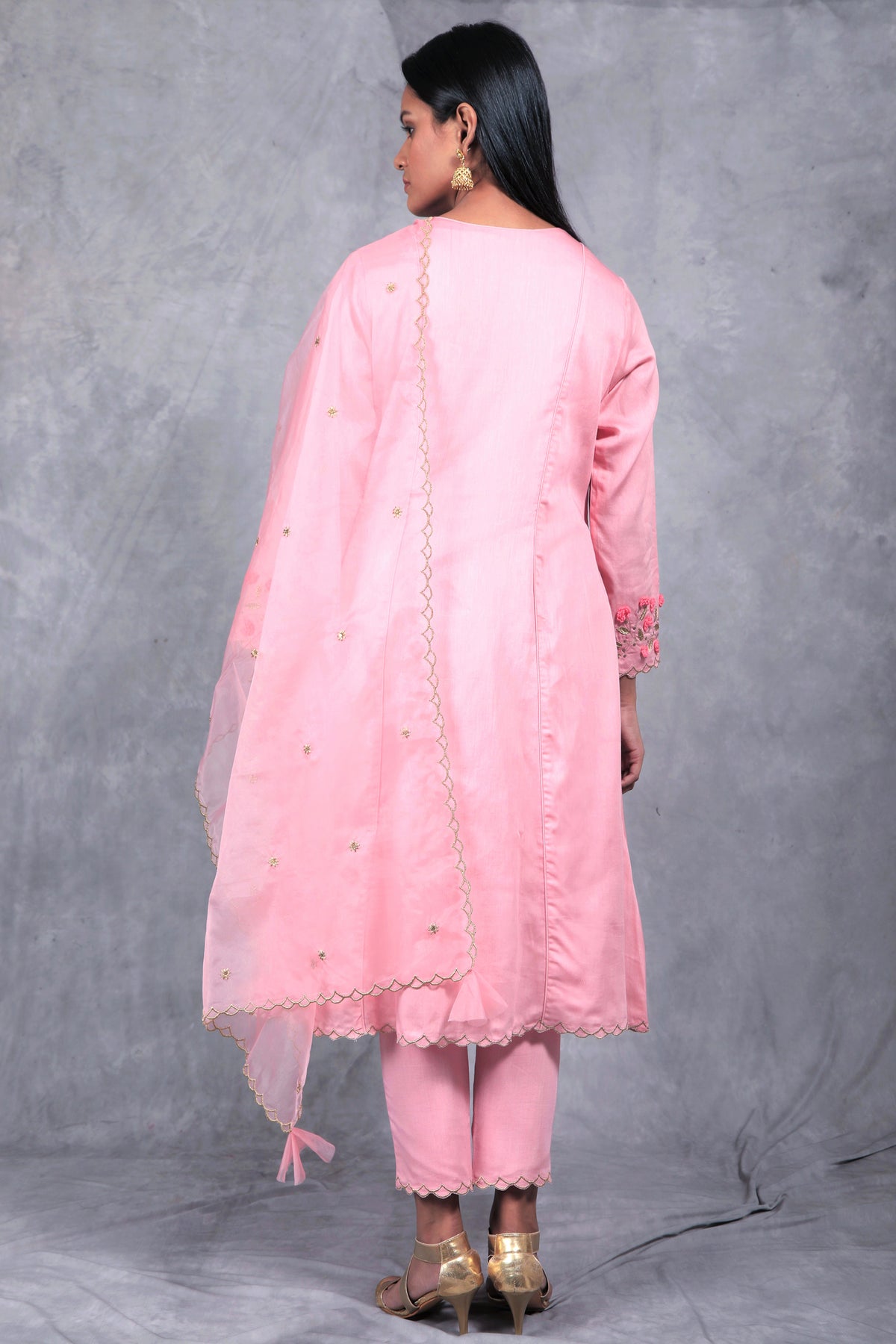 Padmini round neck kurta set