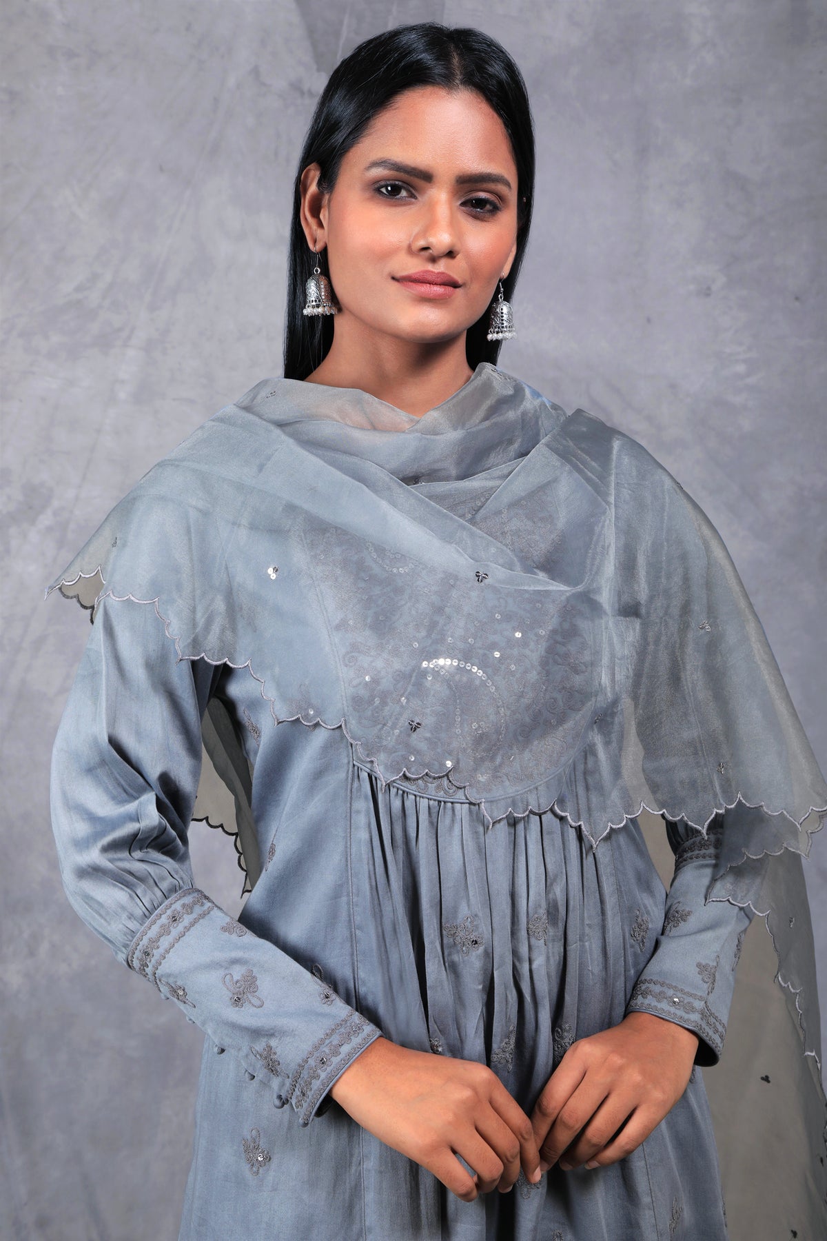 Palash round neck kurta set