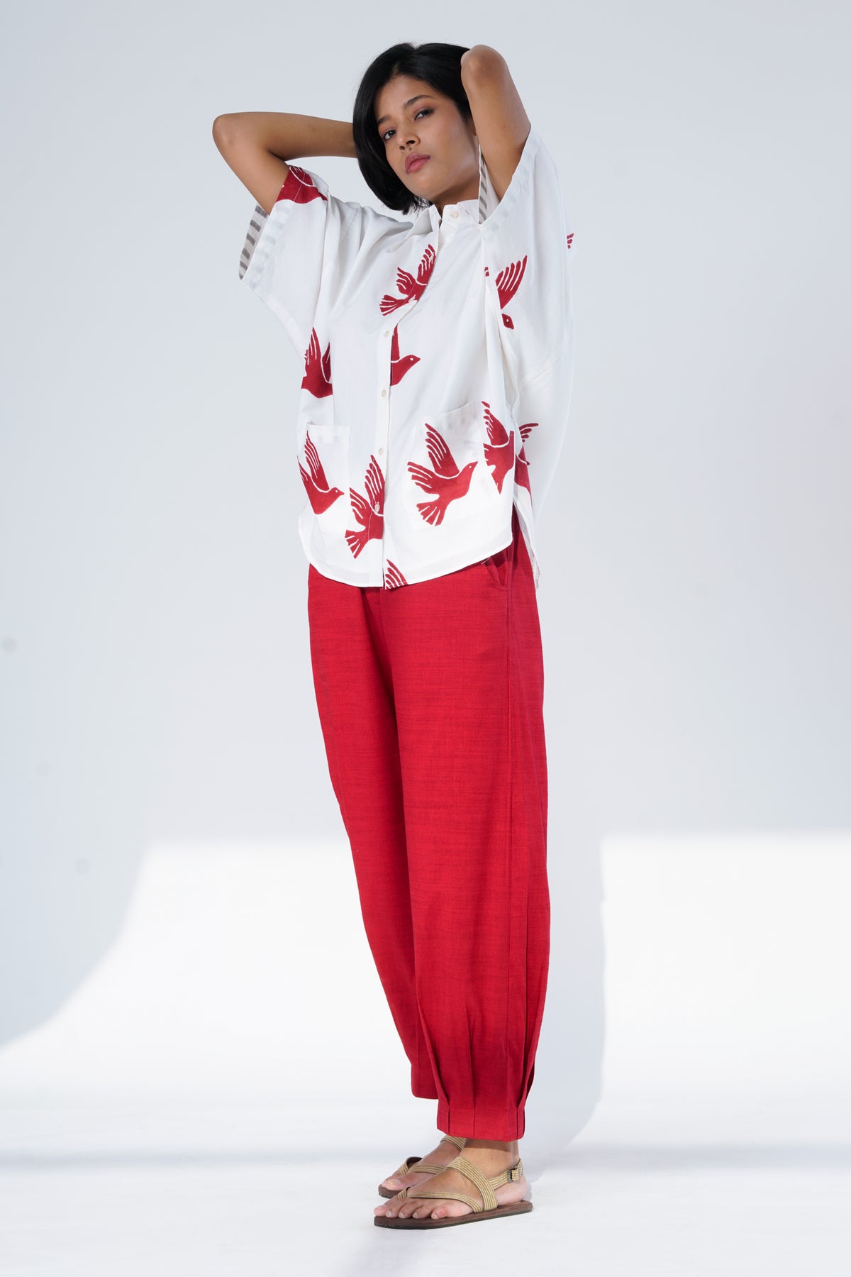 Sky Shirt in Red