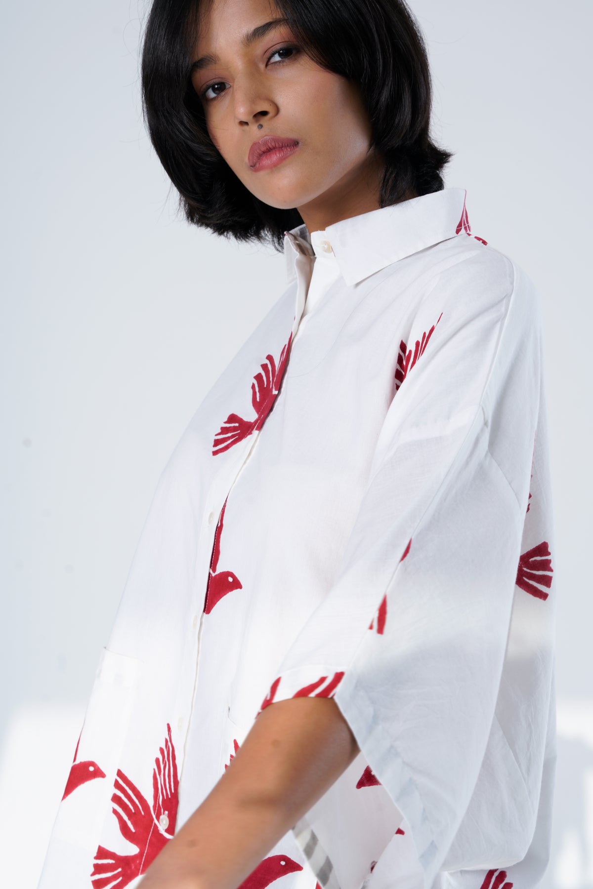 Sky Shirt in Red