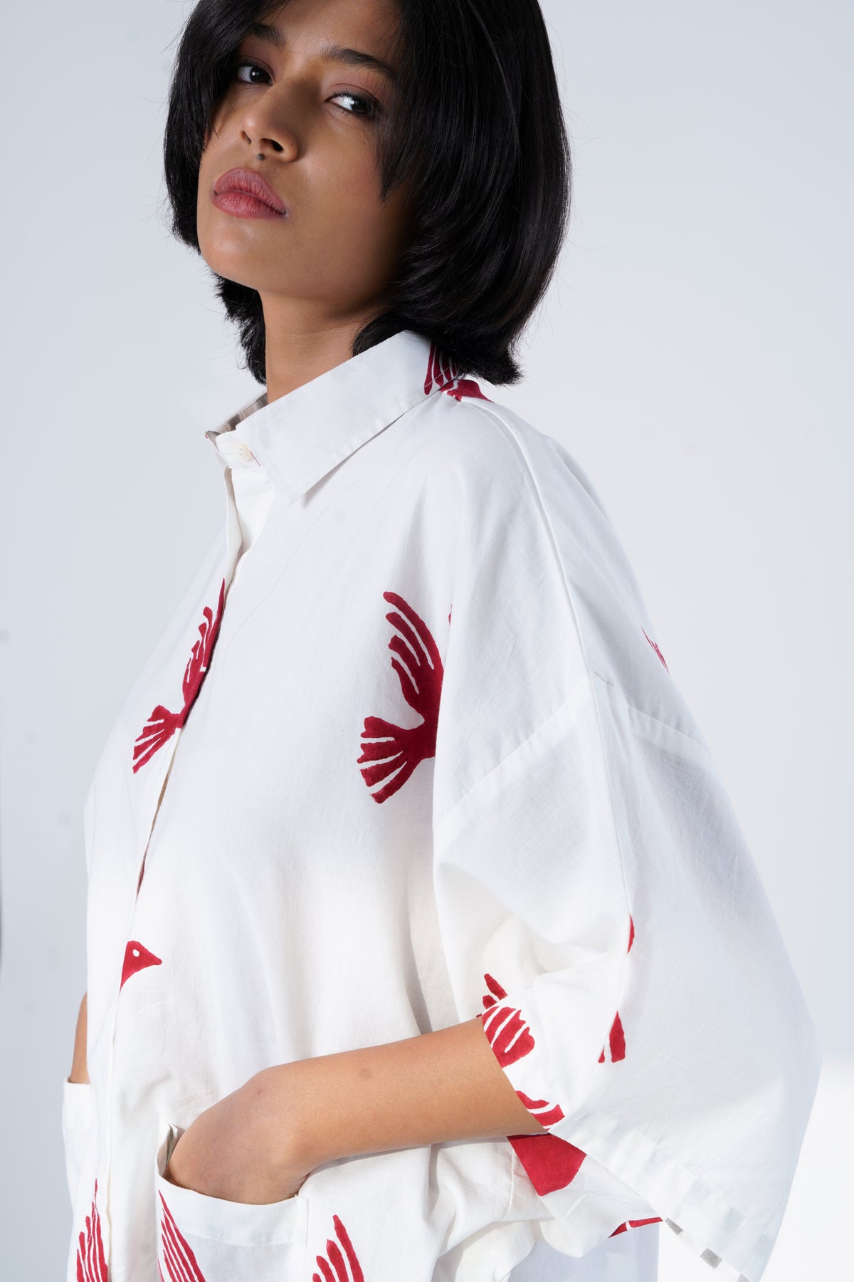 Sky Shirt in Red