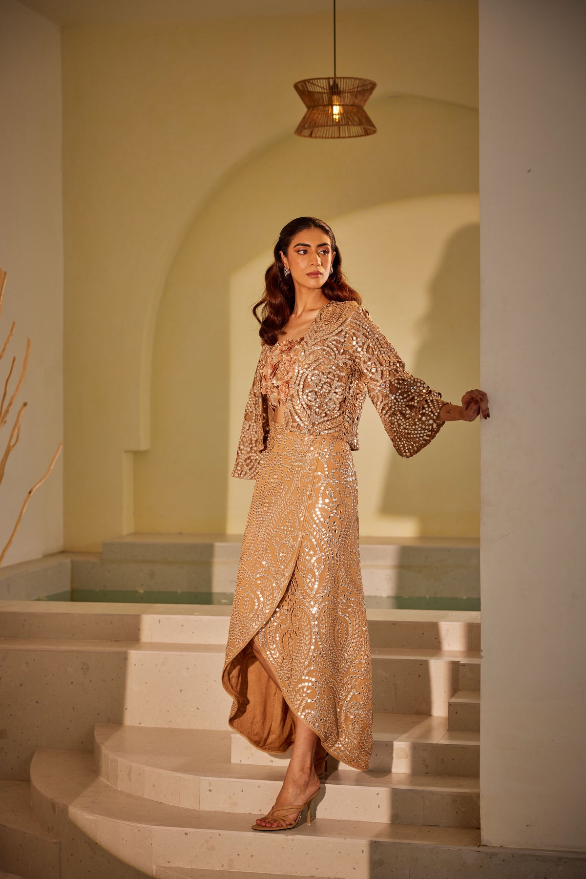 Jaaliwork Crop Jacket