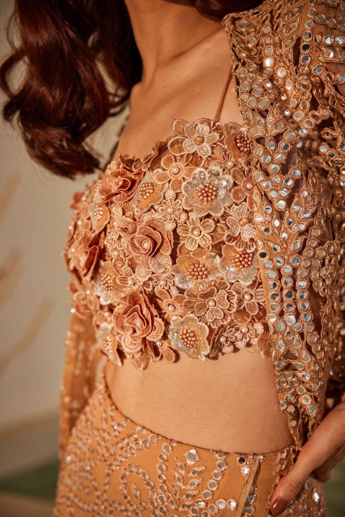 Jaaliwork Crop Jacket
