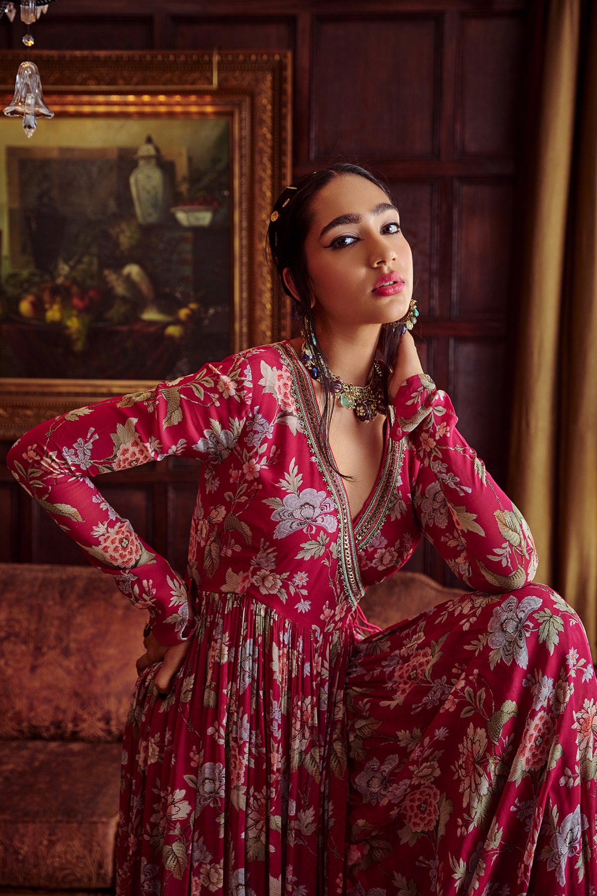 Zayna angrakha set