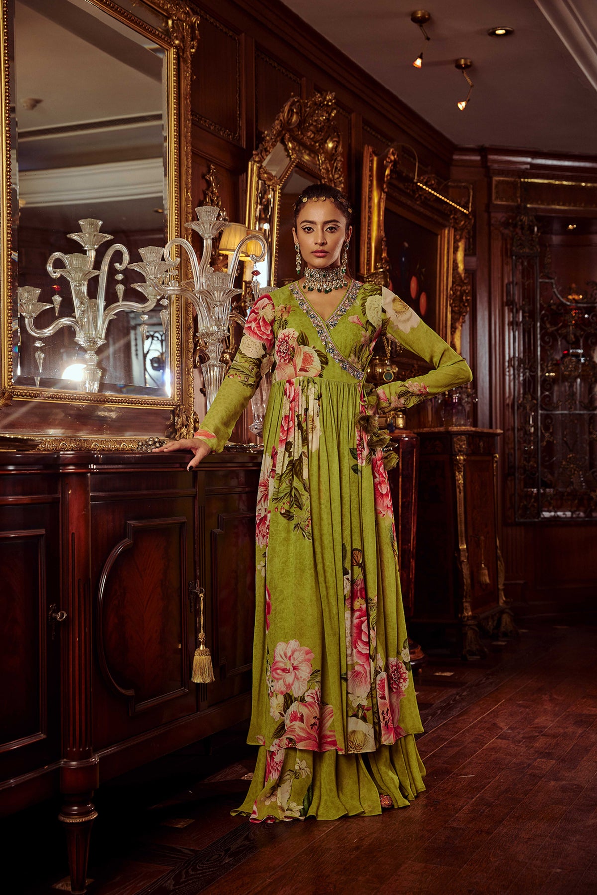 Mihika anarkali set