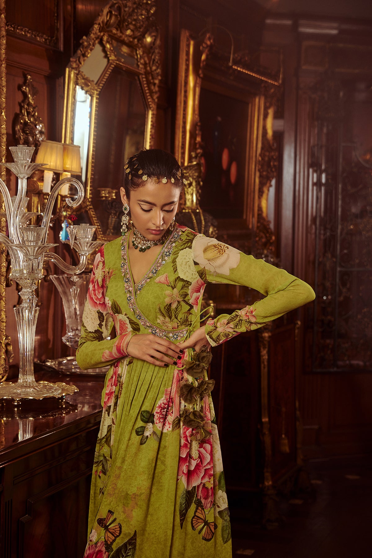 Mihika anarkali set