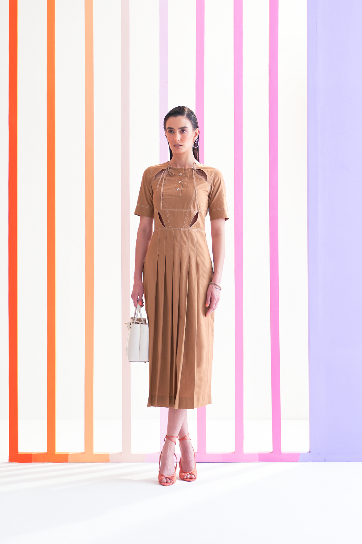 Franca  Beige Dress