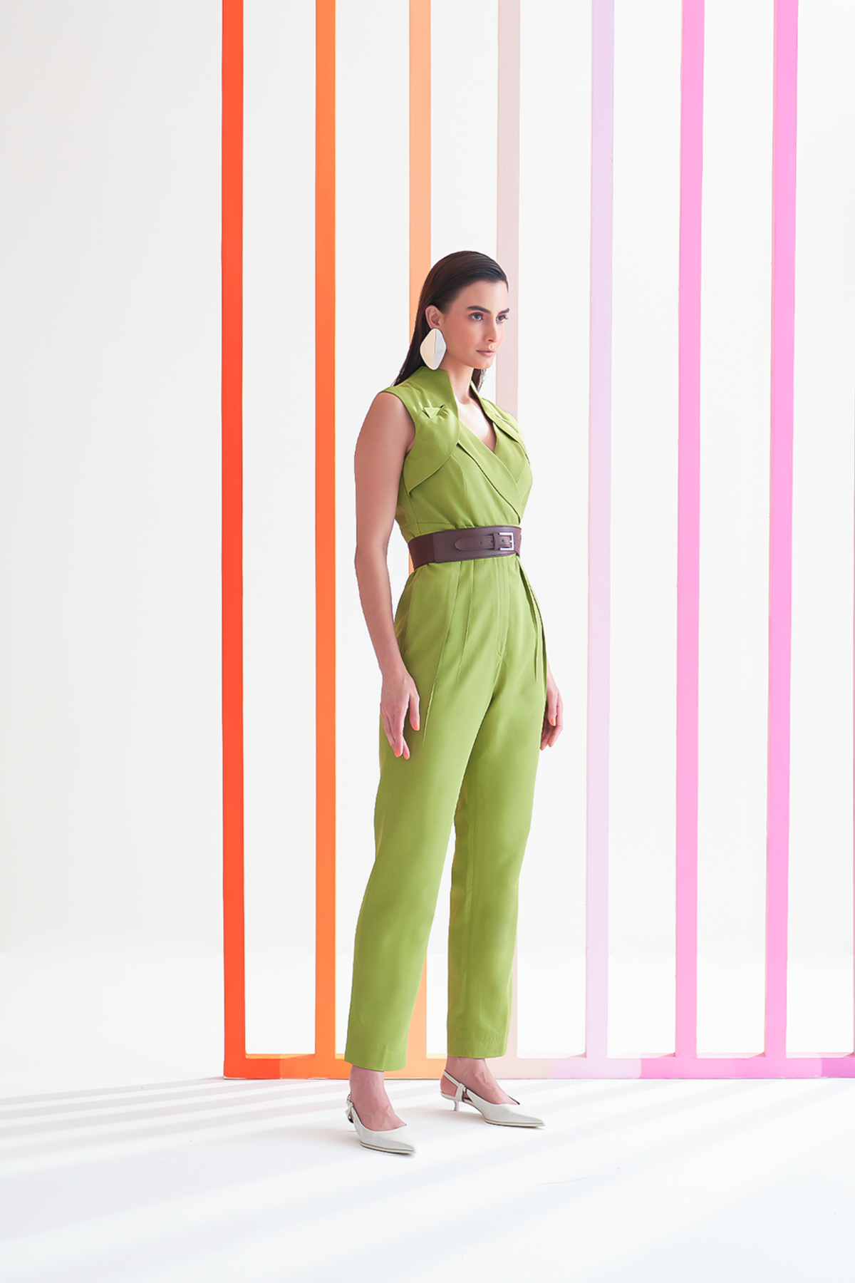 Micola Green Jumpsuit