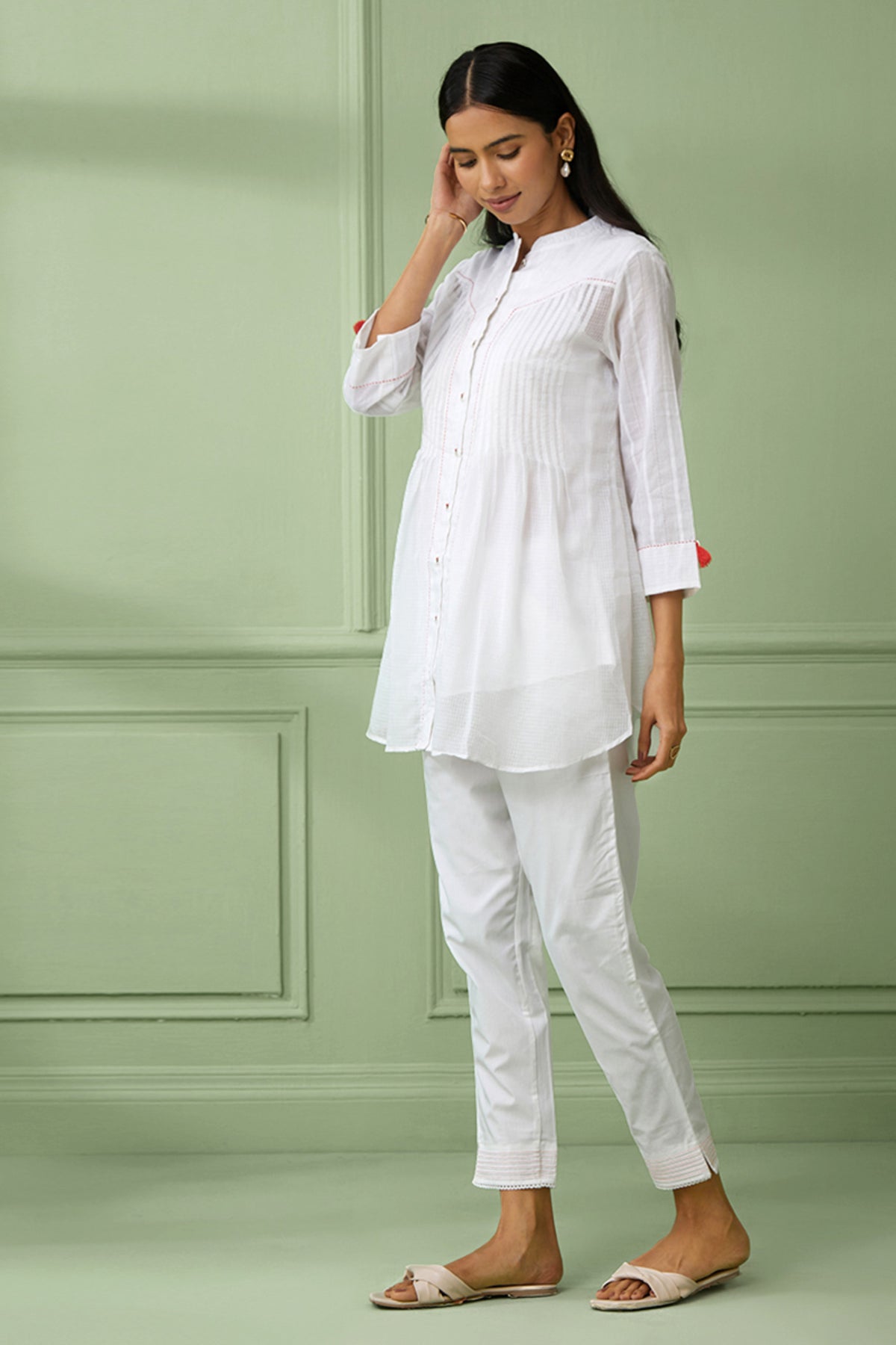 Front Open Cotton Shirt