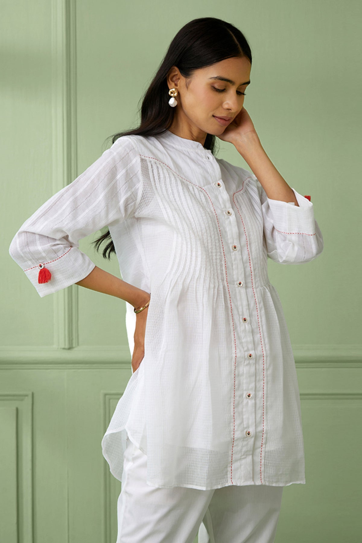Front Open Cotton Shirt