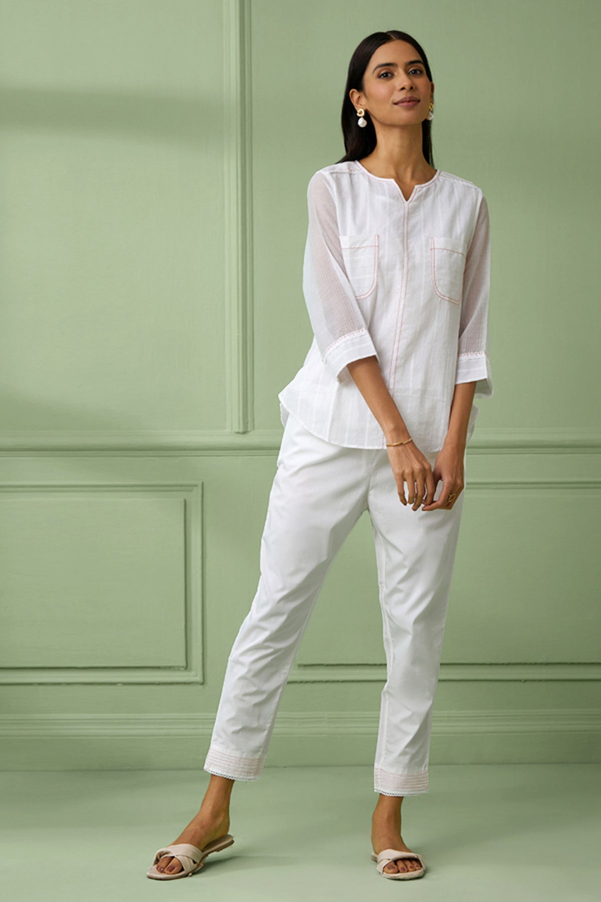 Double Pocket Cotton Shirt