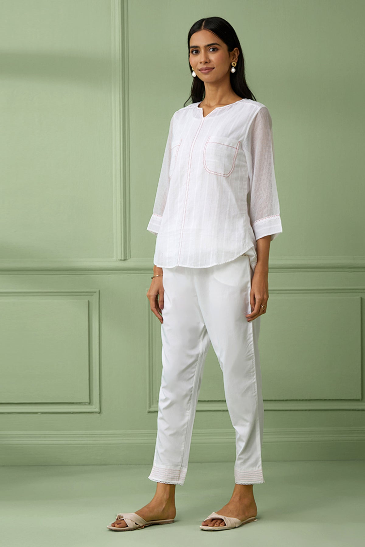 Double Pocket Cotton Shirt