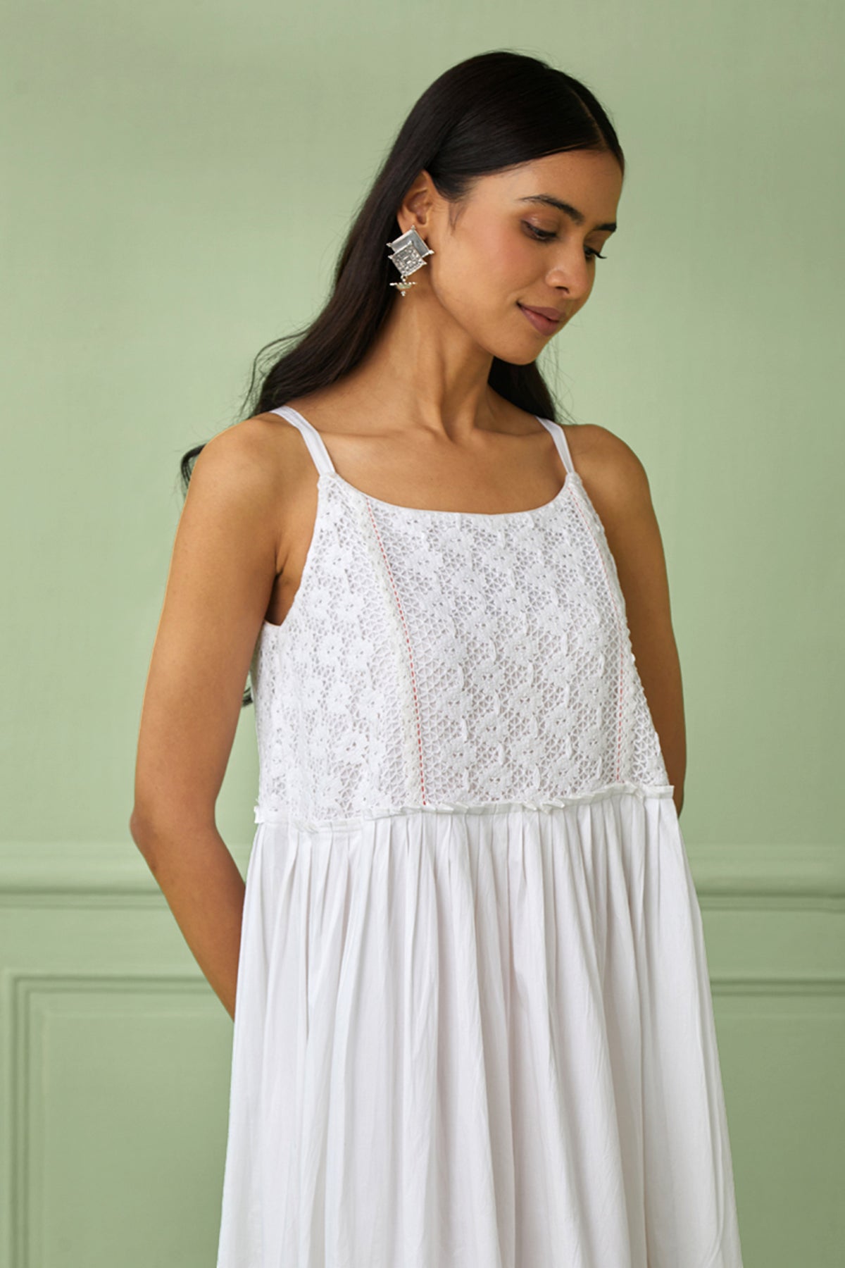 Strapy Tiered Dress