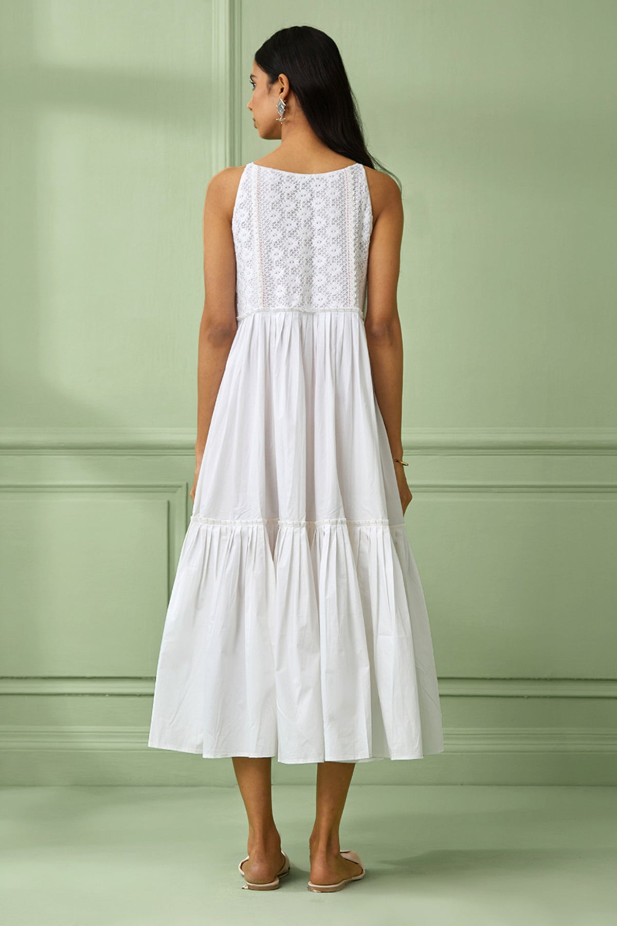 Strapy Tiered Dress