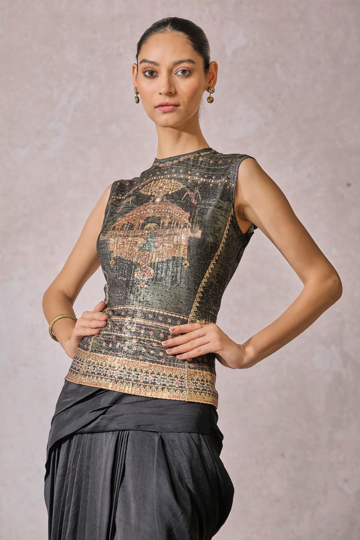 Black Metallic T-shirt
