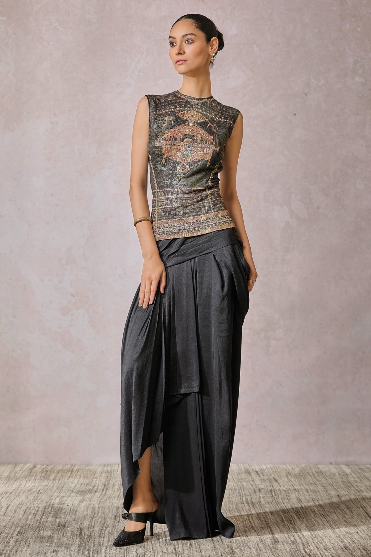 Black Metallic T-shirt