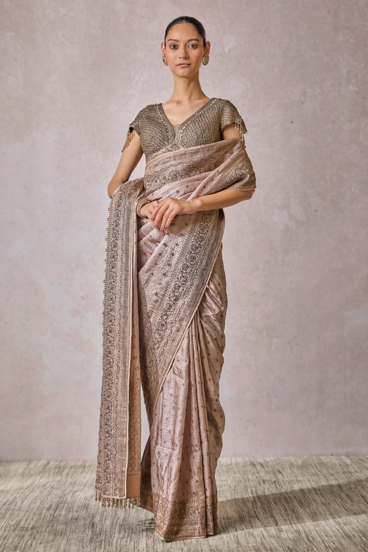 Lilac Lavender Saree
