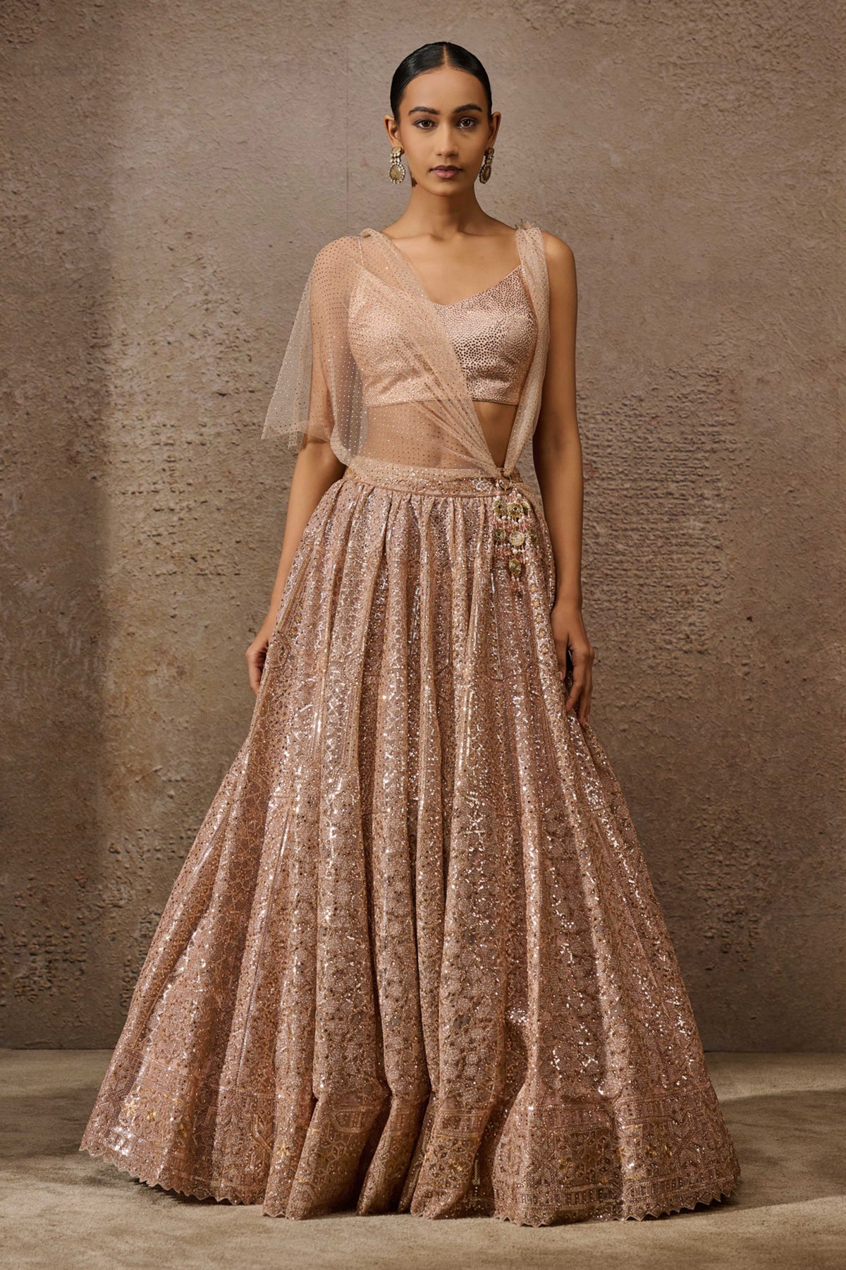 Architecture Motif Lehenga Set